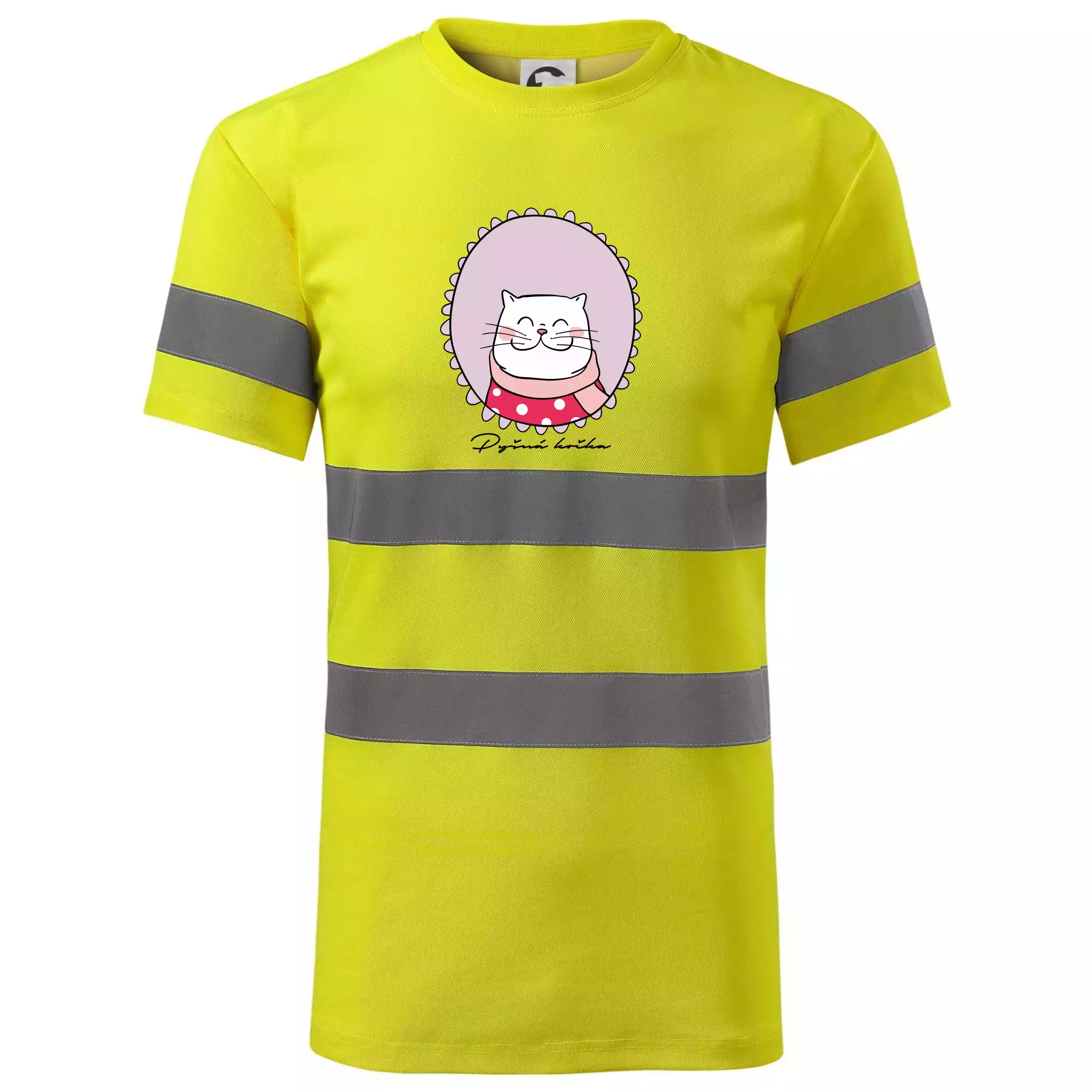 Pyšná kočka fialová
