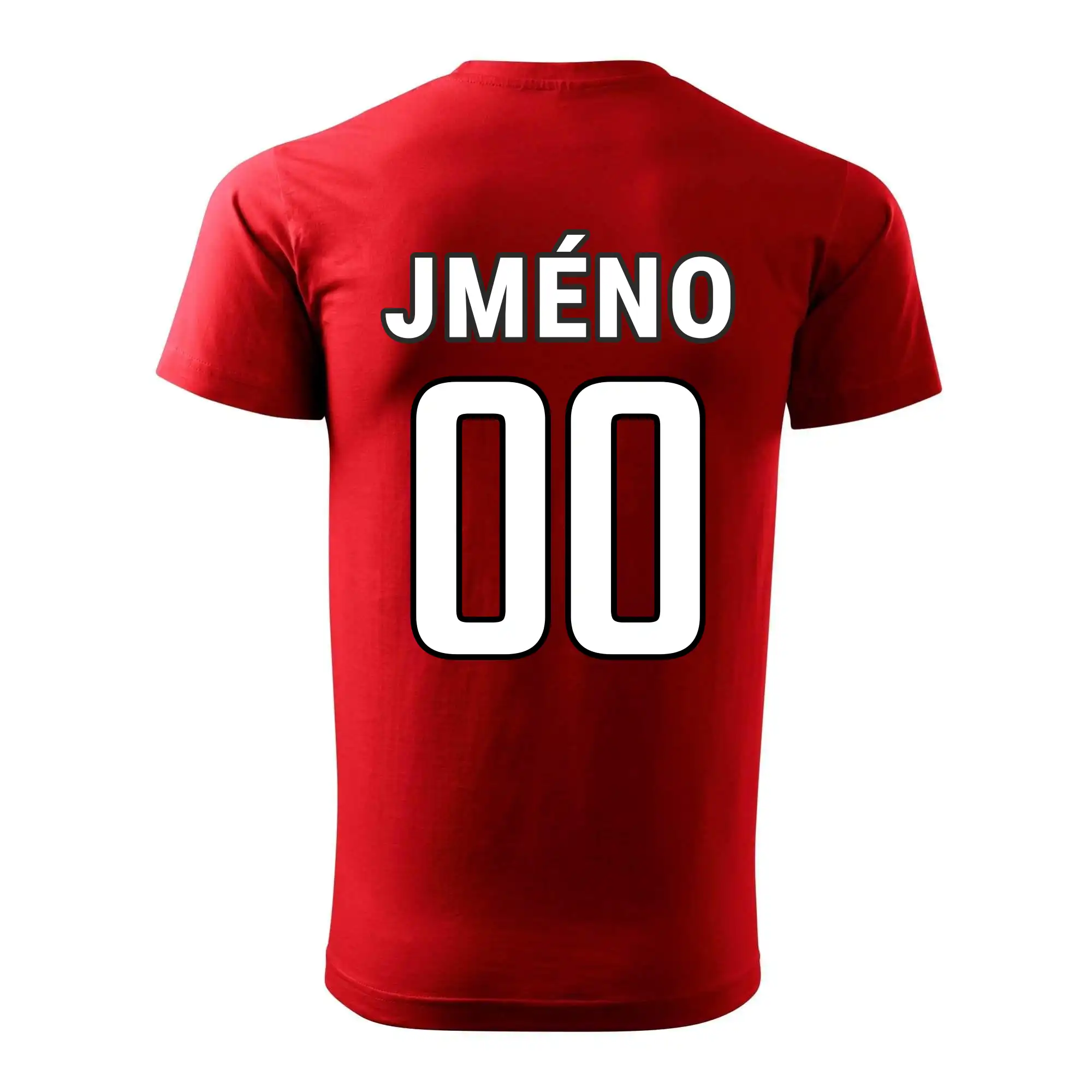Fotbalový dres - vlastní jméno a číslo