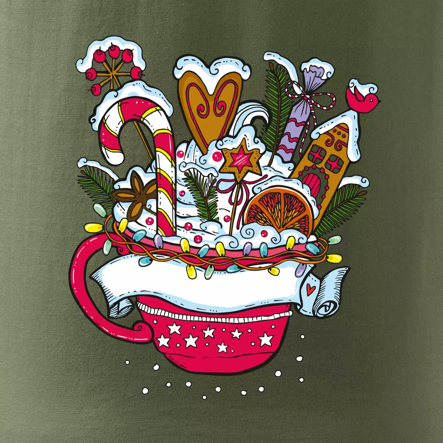 Vánoční Punč - hrneček (Pecka design)