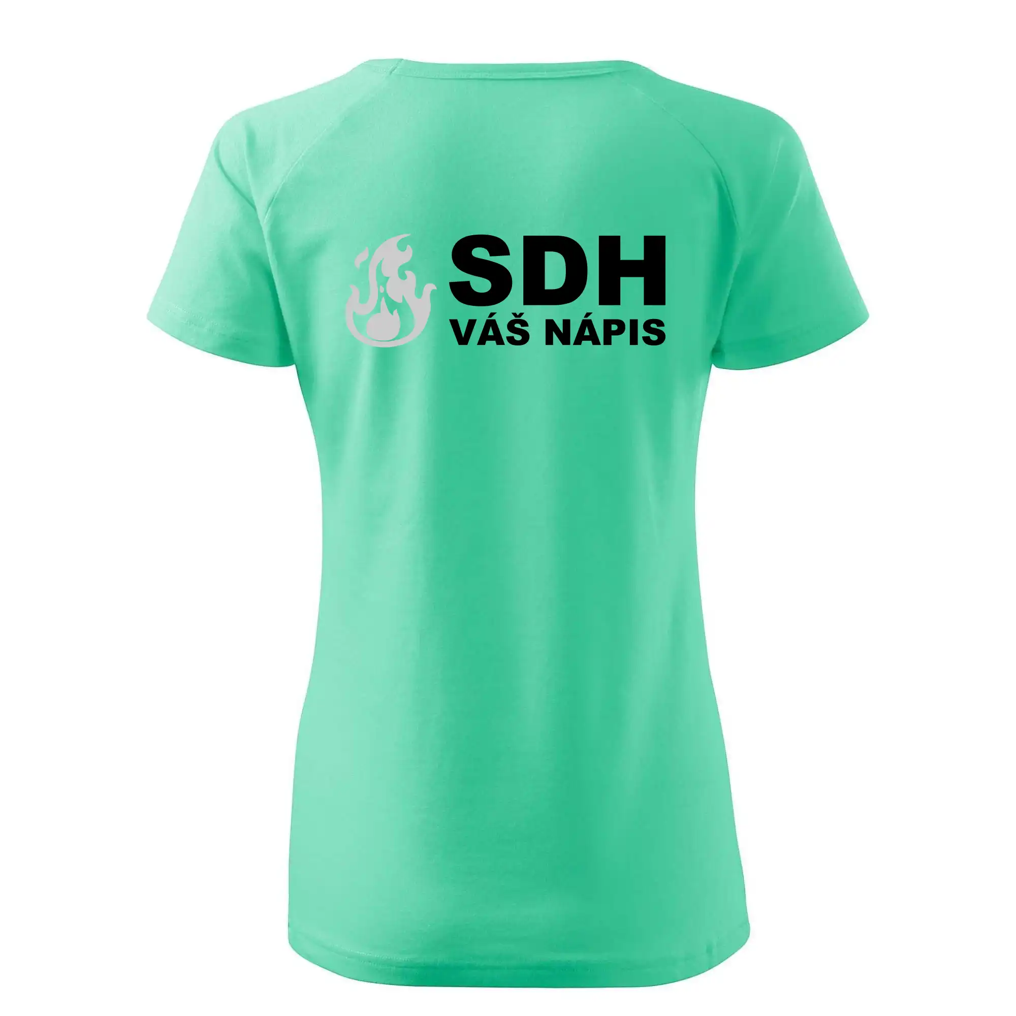 SDH REFLEXNÍ nápis (oheň, firesport, název sboru - vlastní nápis)