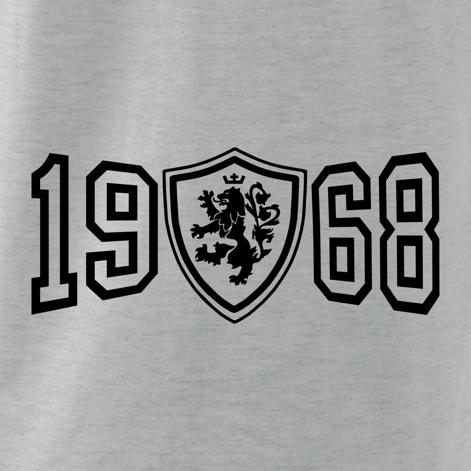 Narozeninový motiv - znak - 1968
