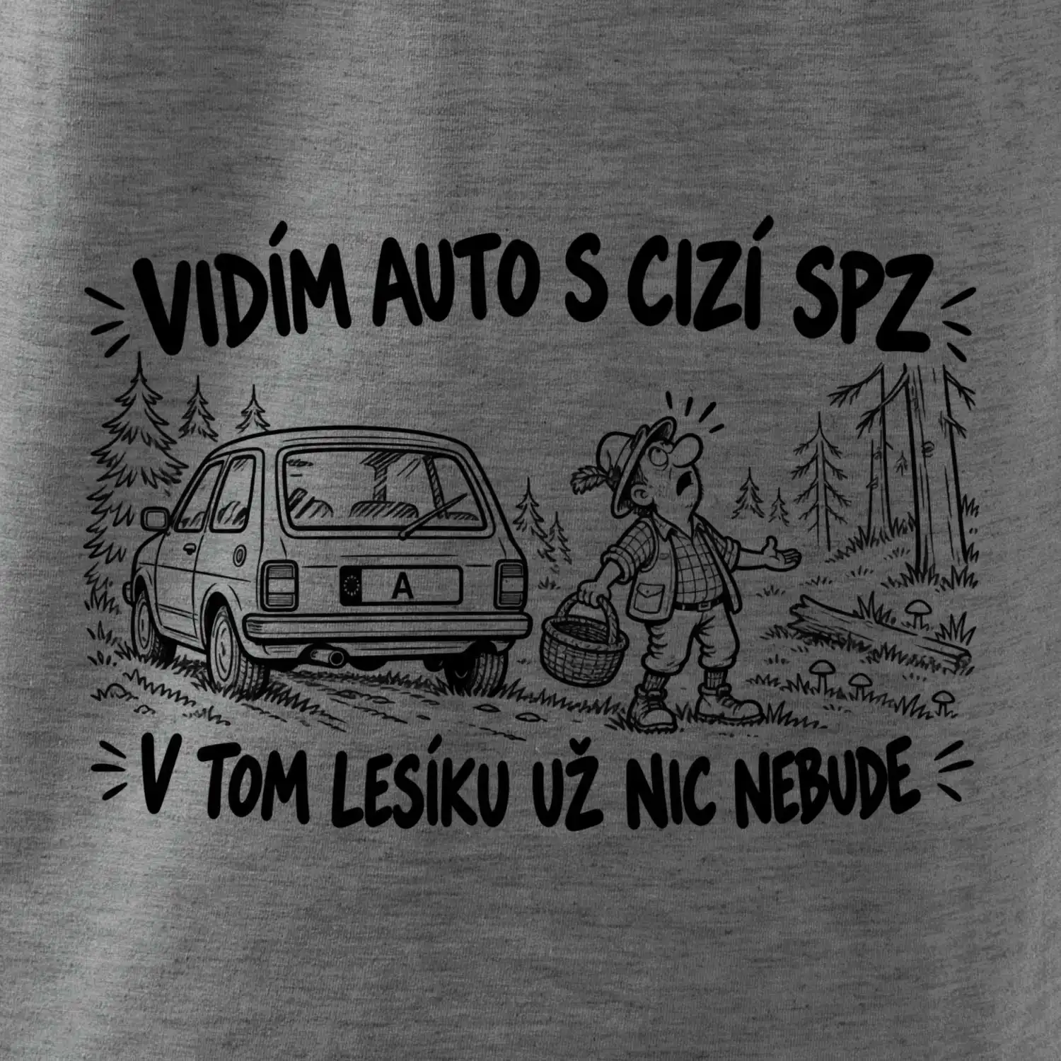 Vidím auto s cizí spz