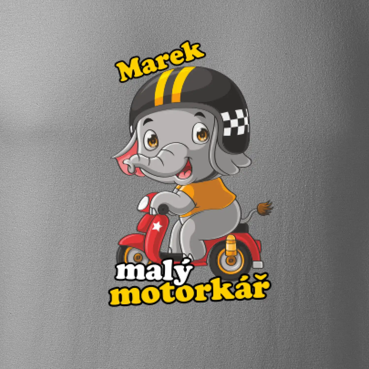 Malý motorkář - vlastní jméno