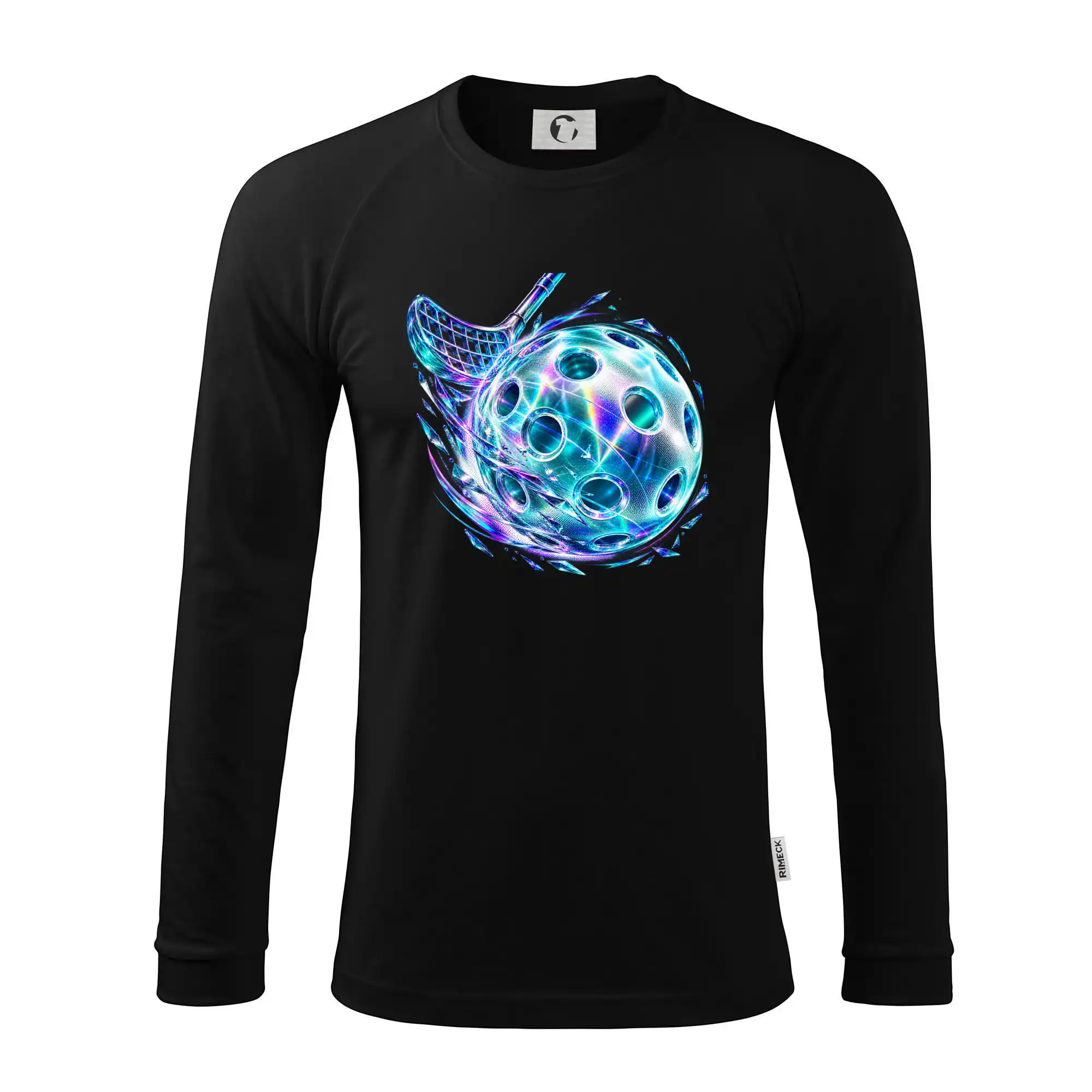 Holografický florbalový míček