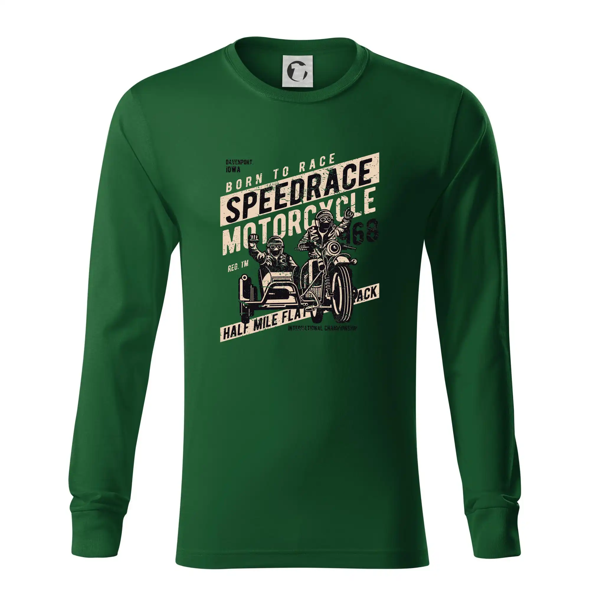 Speedrace motrcycle half mile