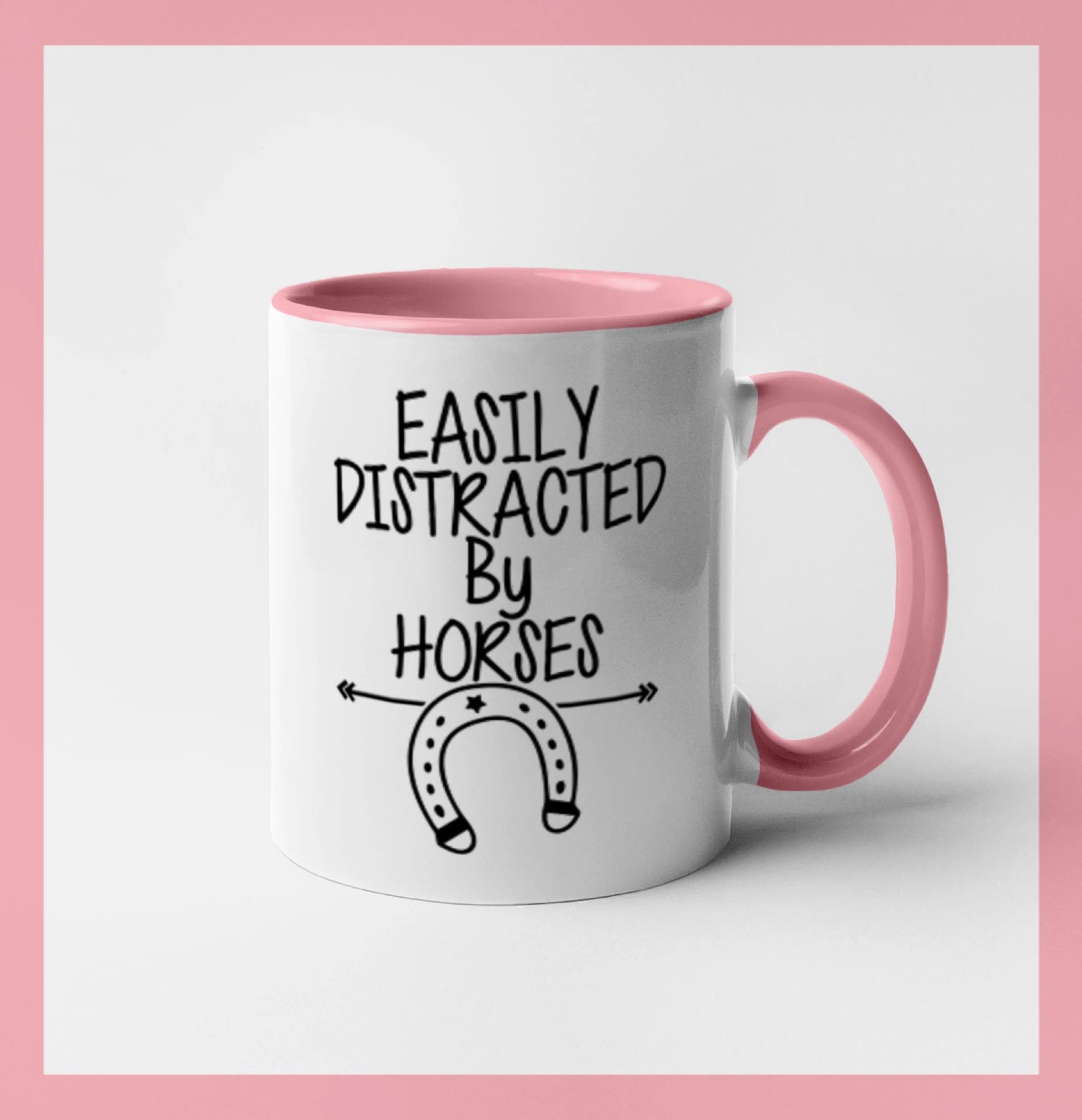 Easily Distracted by Horse