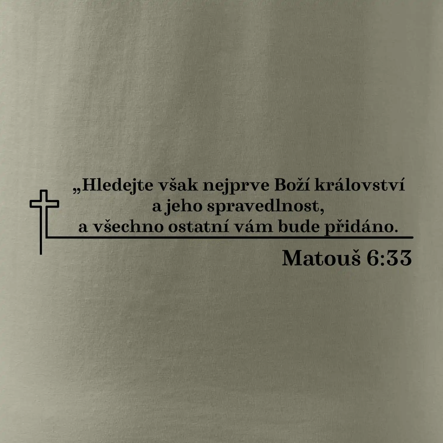 Citáty z bible - Matouš 6:33