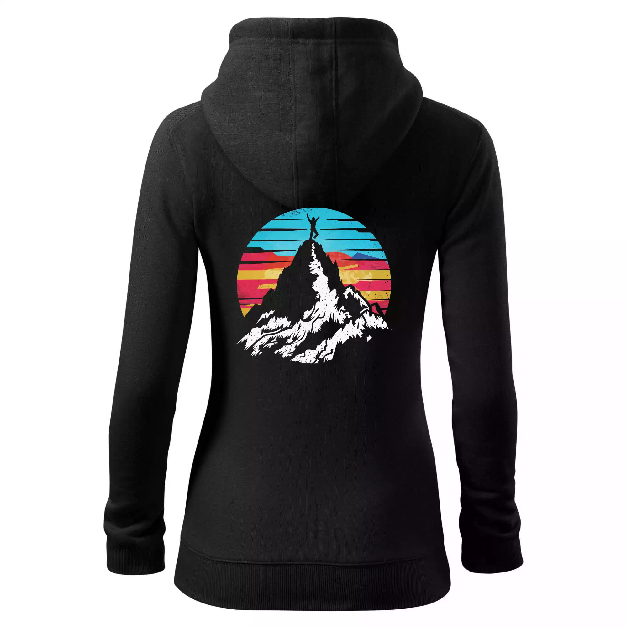 Horolezec - barevné pruhy