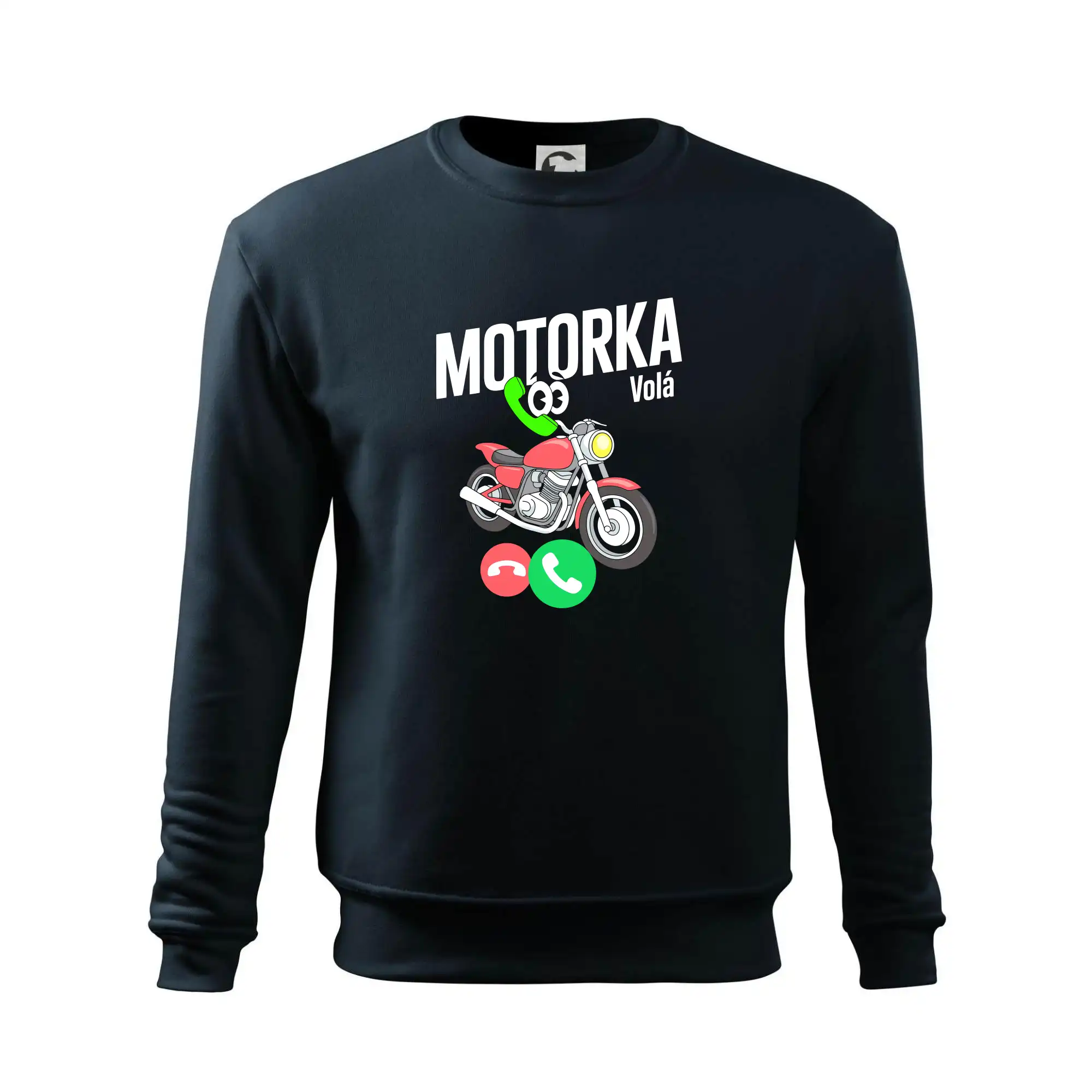 Karikatura motorka silnice volá
