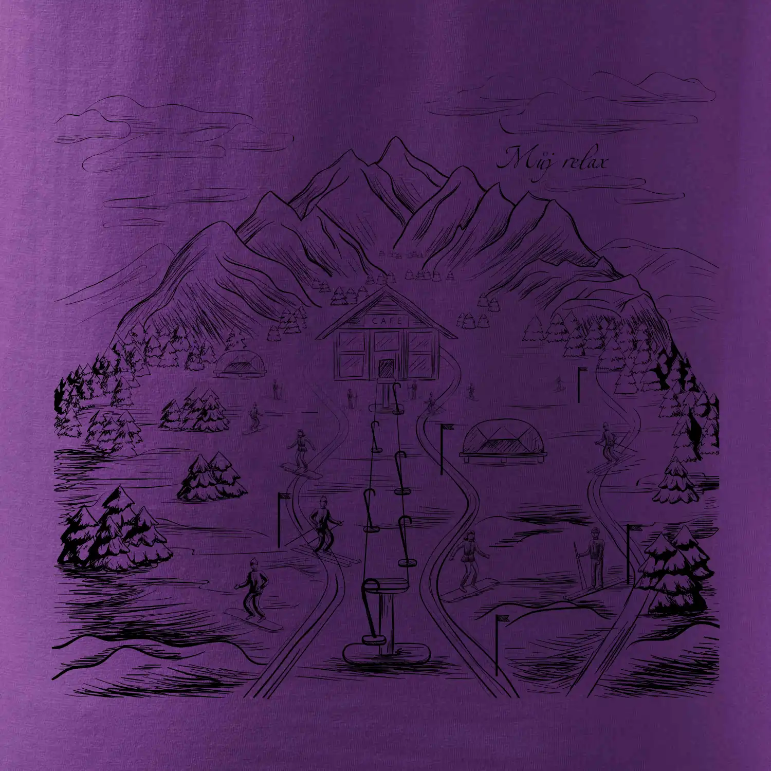 Hory a lyže - můj relax