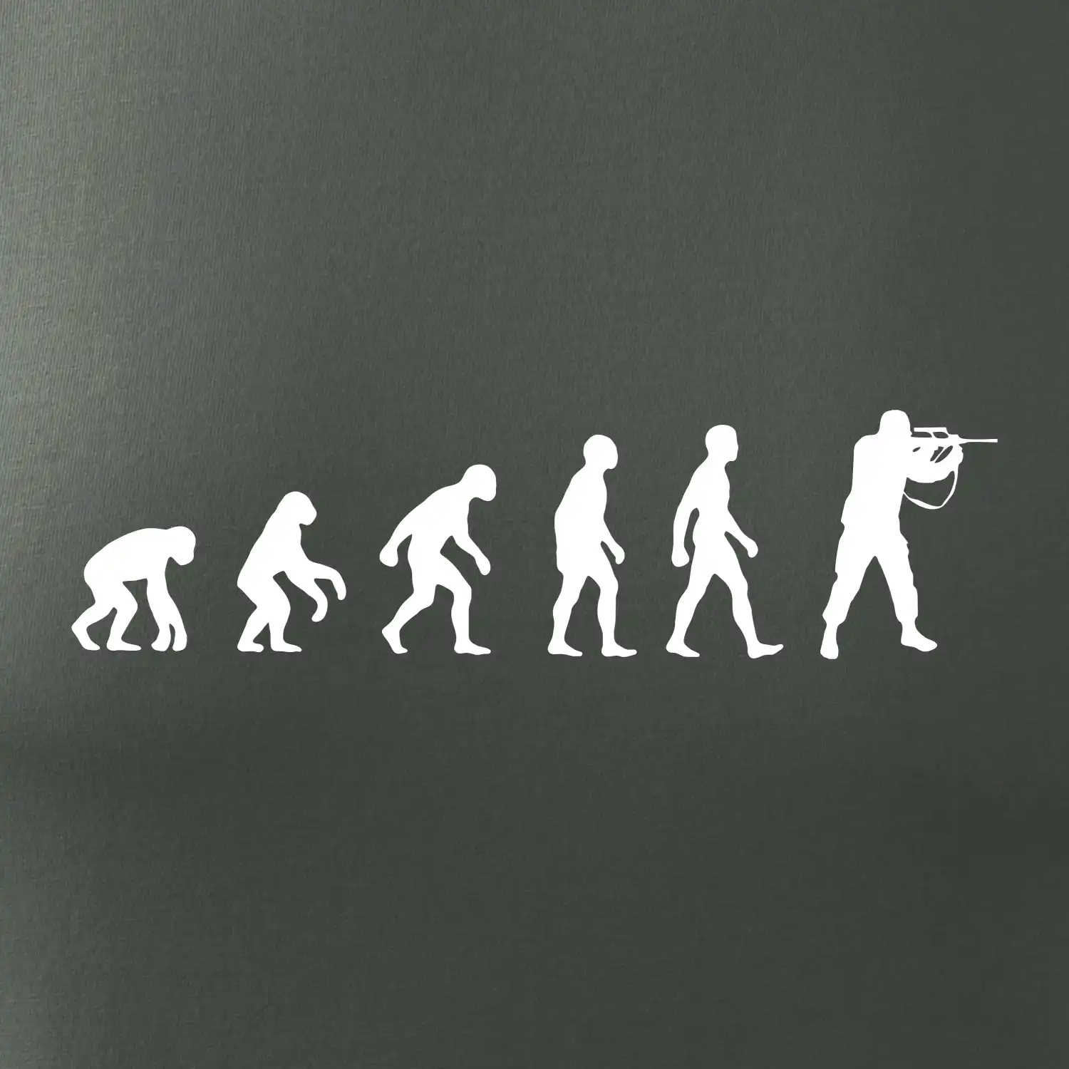 Evoluce vojáka - stojící