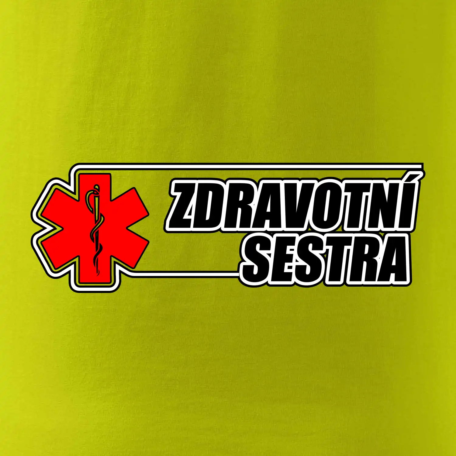Zdravotní sestra - kříž