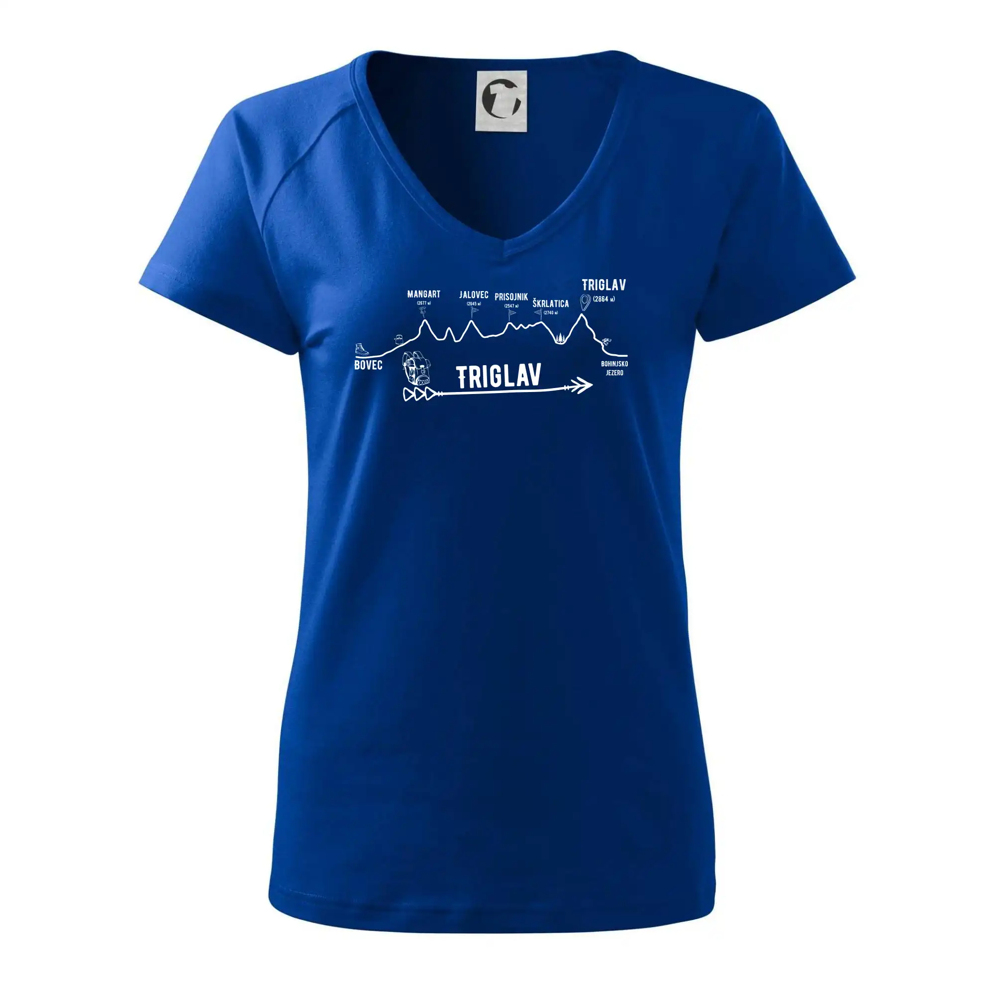 Profil Triglav  Bovec - Bohinjské jezero