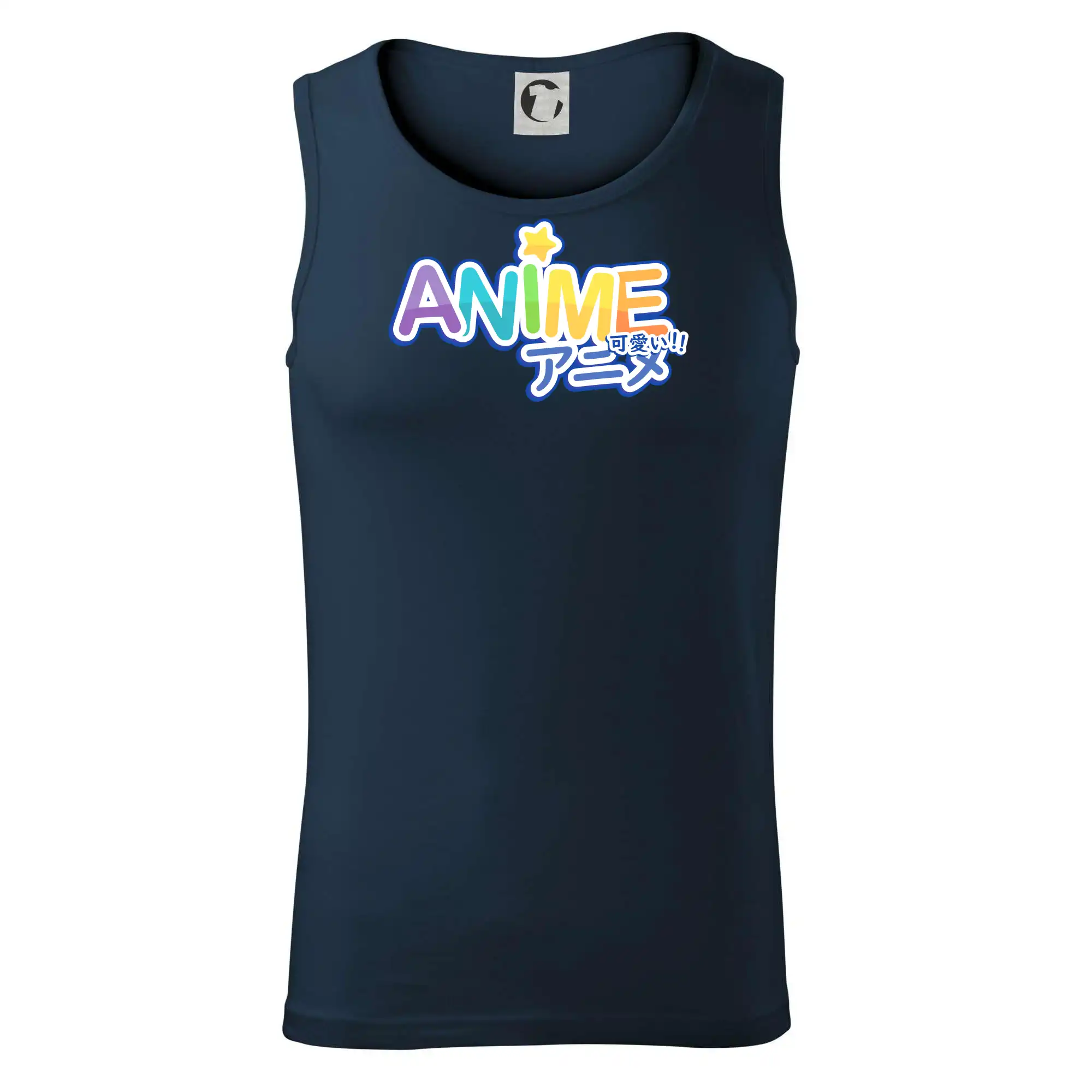 Anime nápis duhový