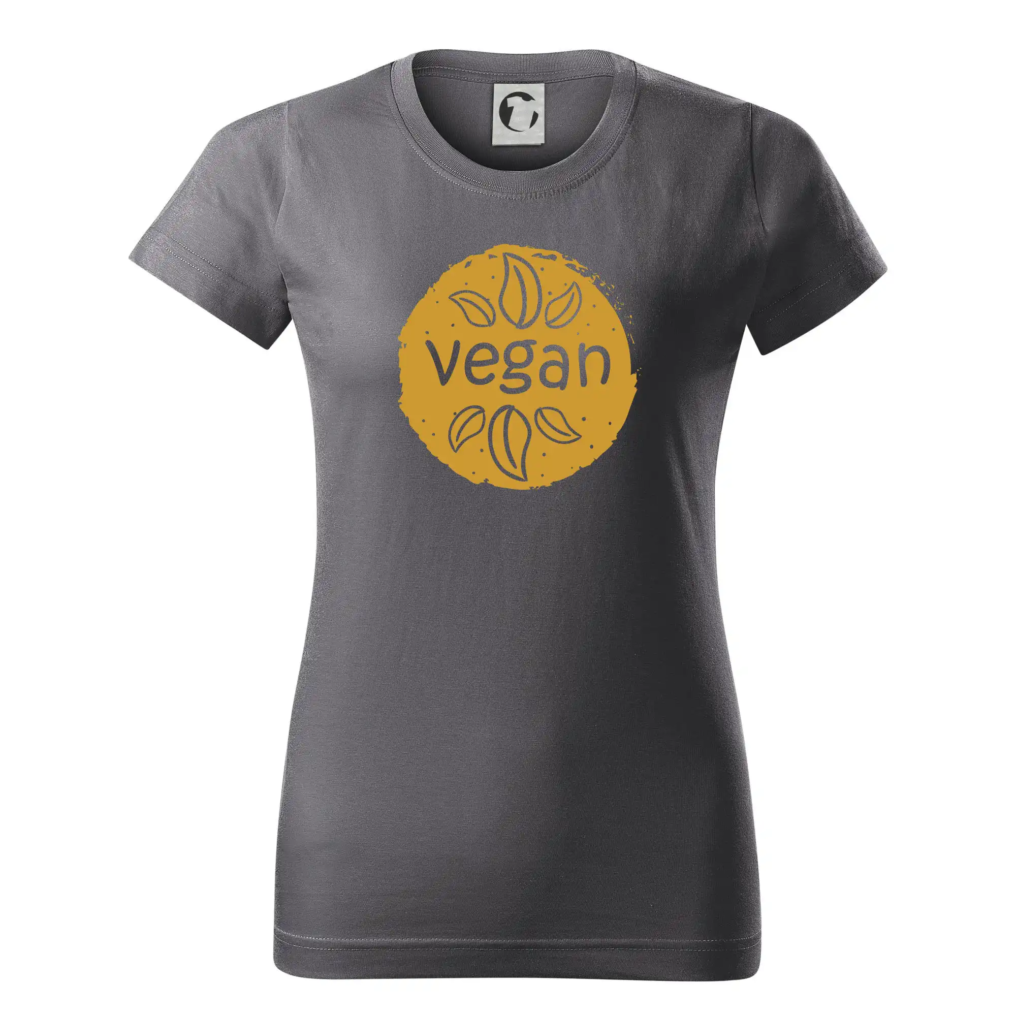 Vegan hnědá kruh