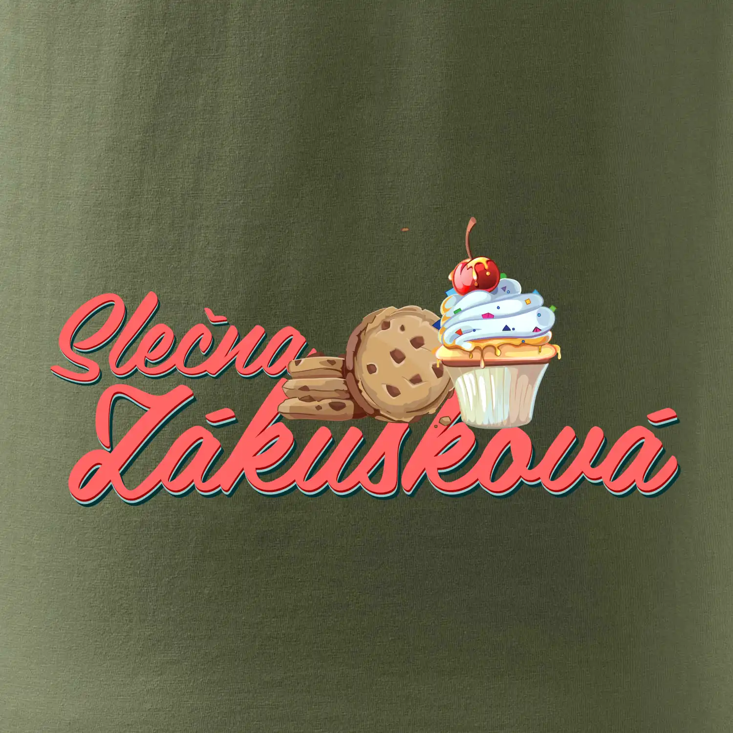 Slečna  zákusková - psací
