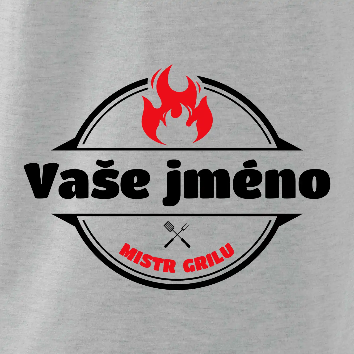 Mistr grilu erb - vlastní jméno