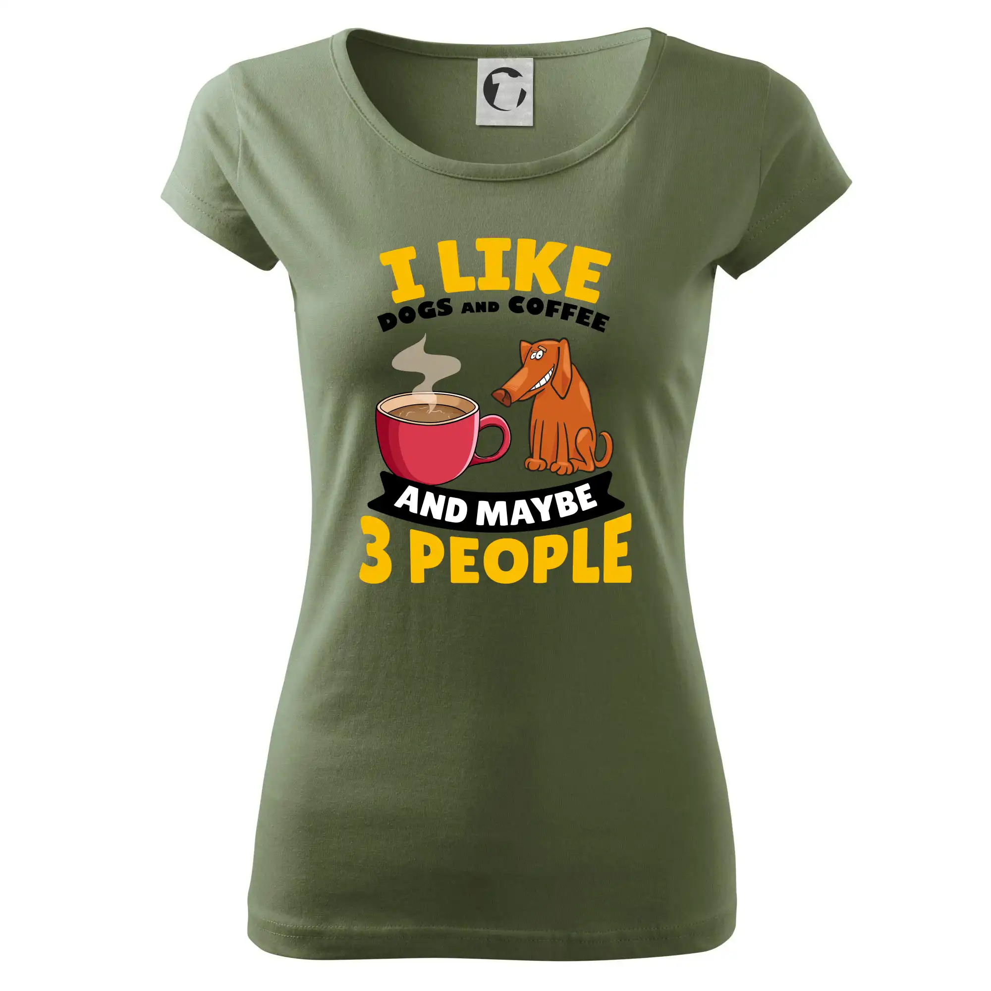I like dogs and coffee and maybe 3 people
