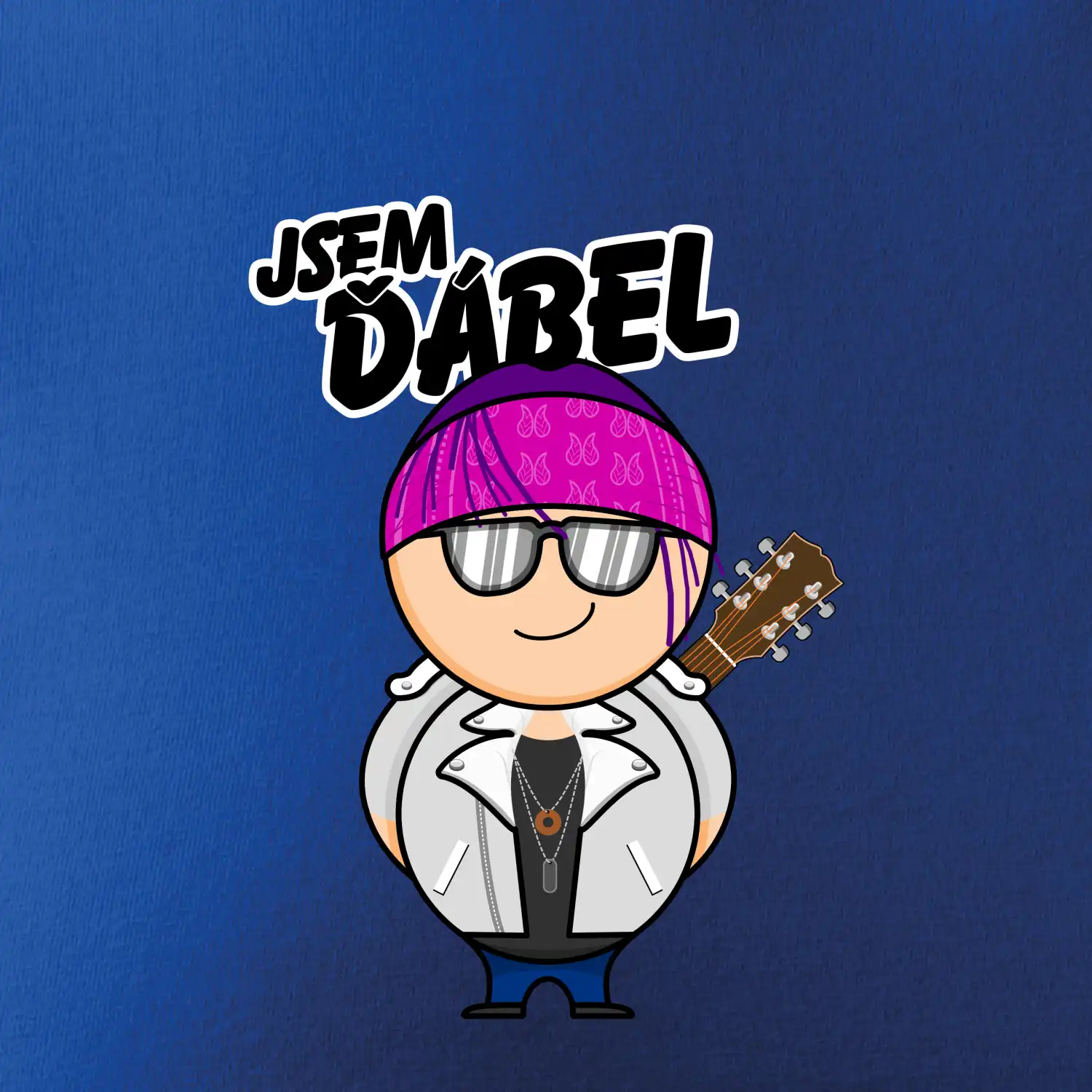Jsem ďábel muzikant rocker