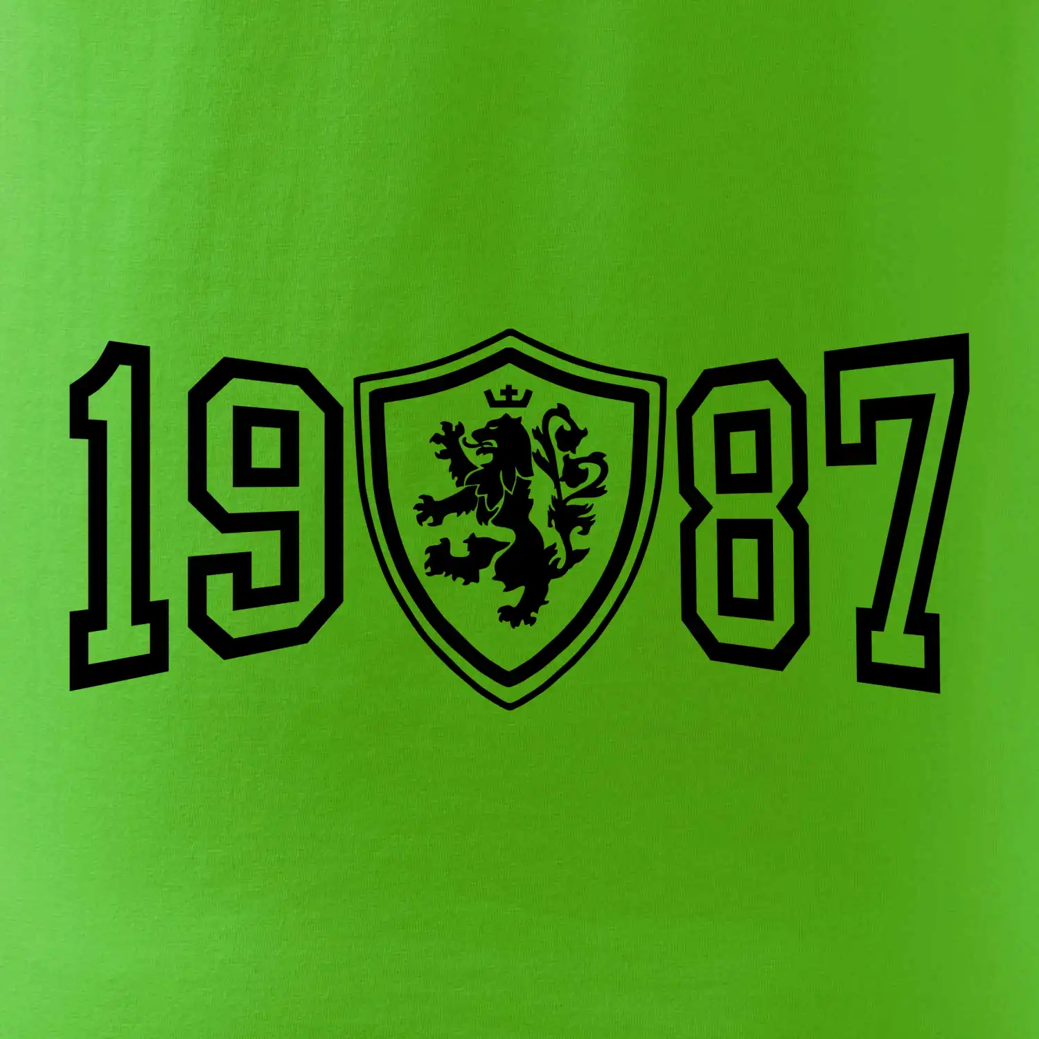 Narozeninový motiv - znak - 1987