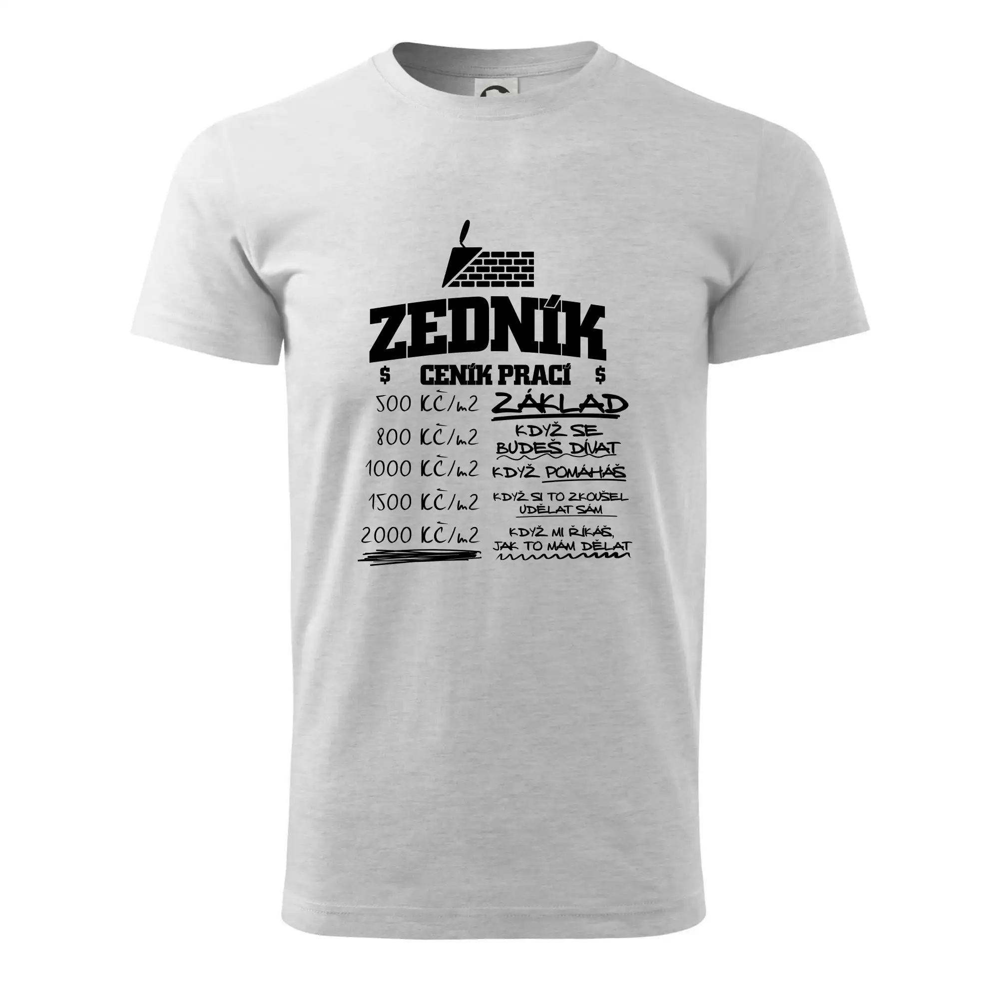 Ceník zedníka - cena za metr