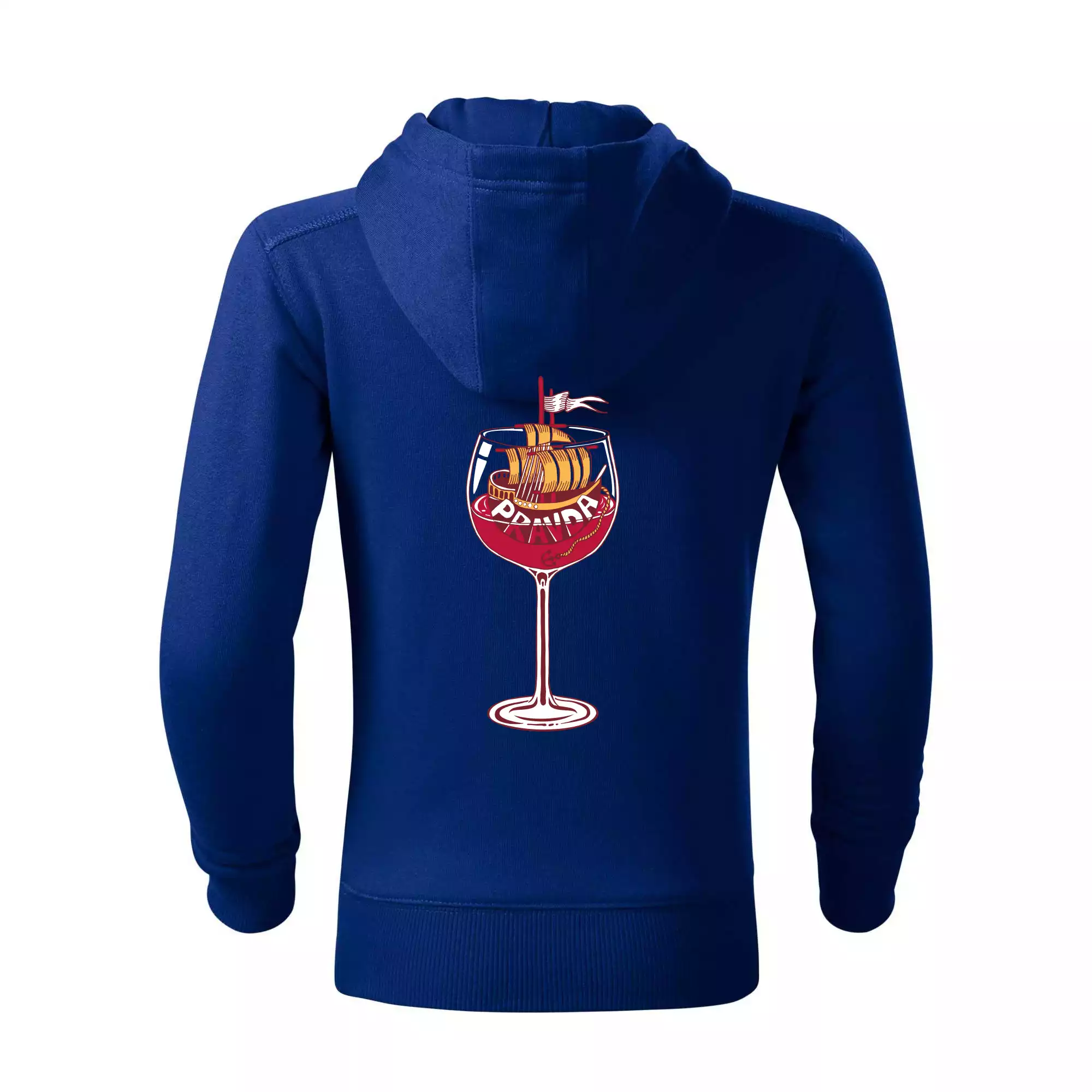 Sklenička - ve víne je pravda - červené víno (Pecka design)