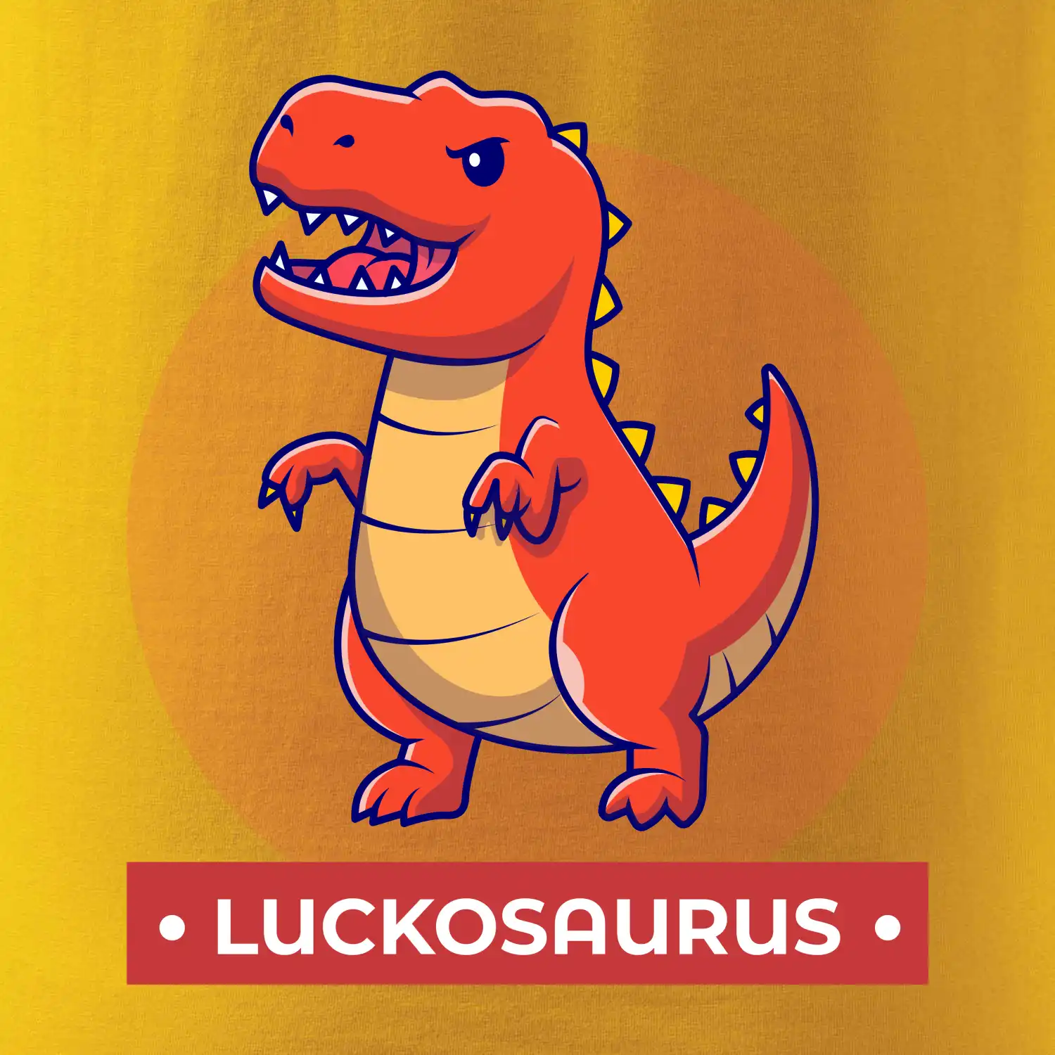 Dinosauří jména - oranžový dinosaurus