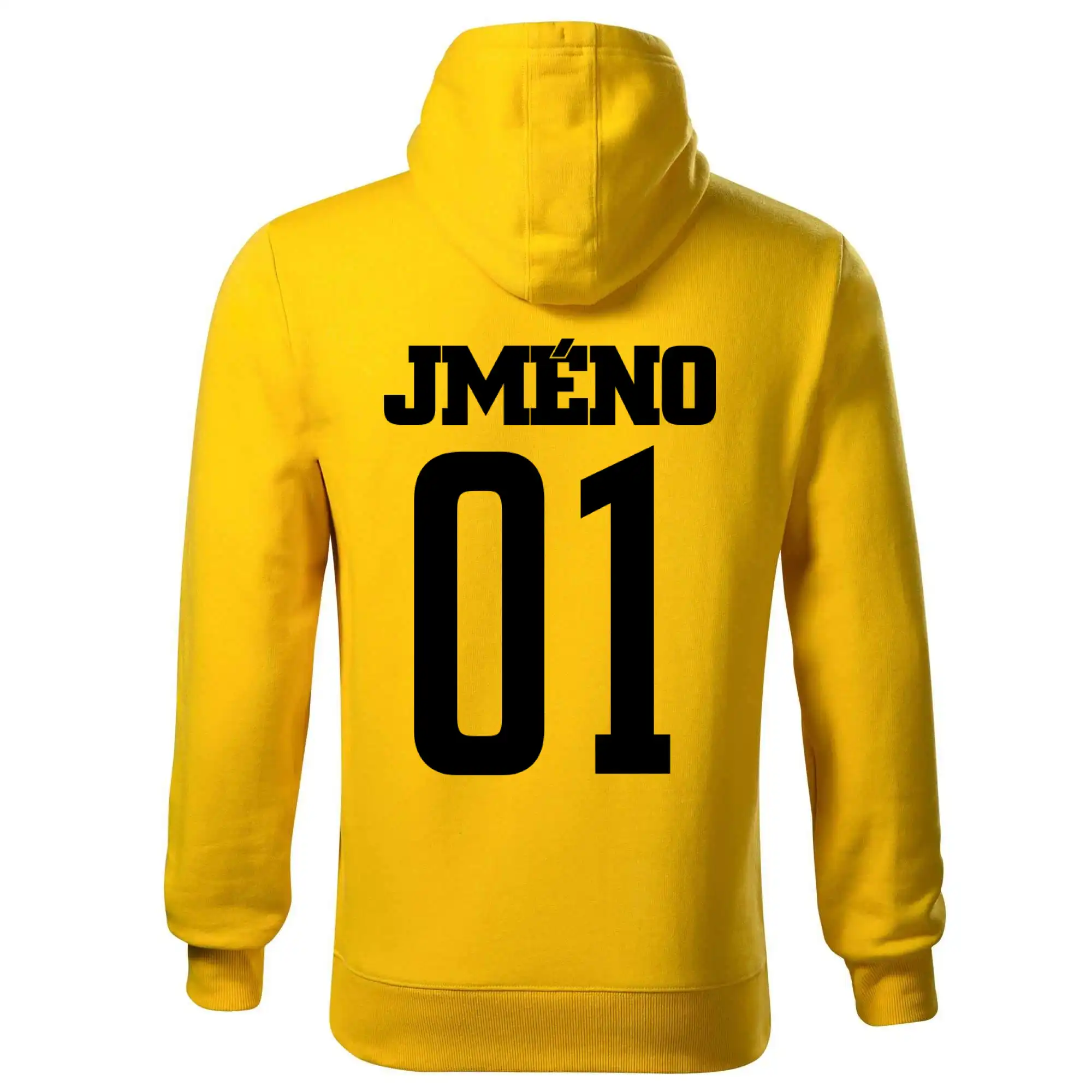 Fotbalový dres - vlastní jméno a číslo