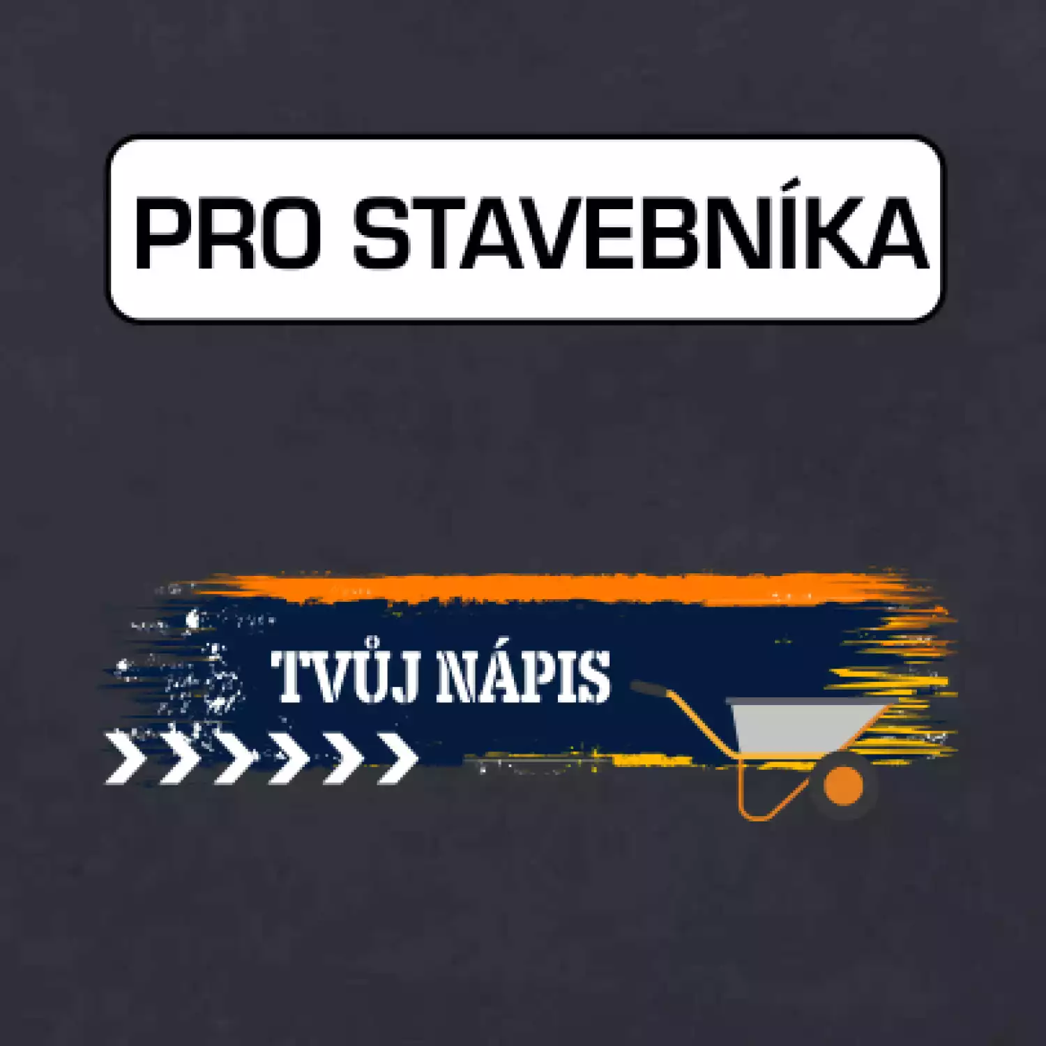 Stavba - vlastní nápis - stavebník