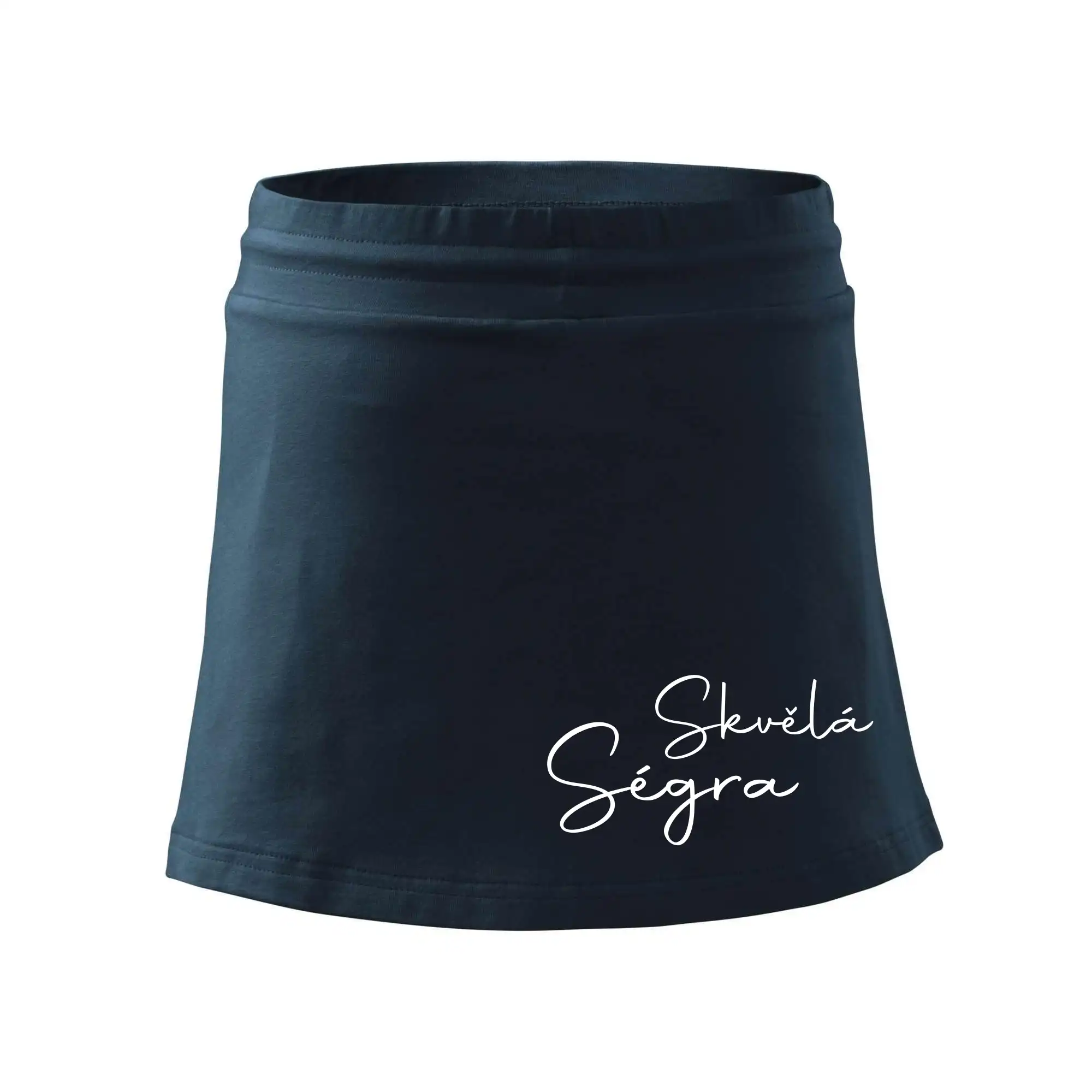 Skvělá ségra - nápis na zádech