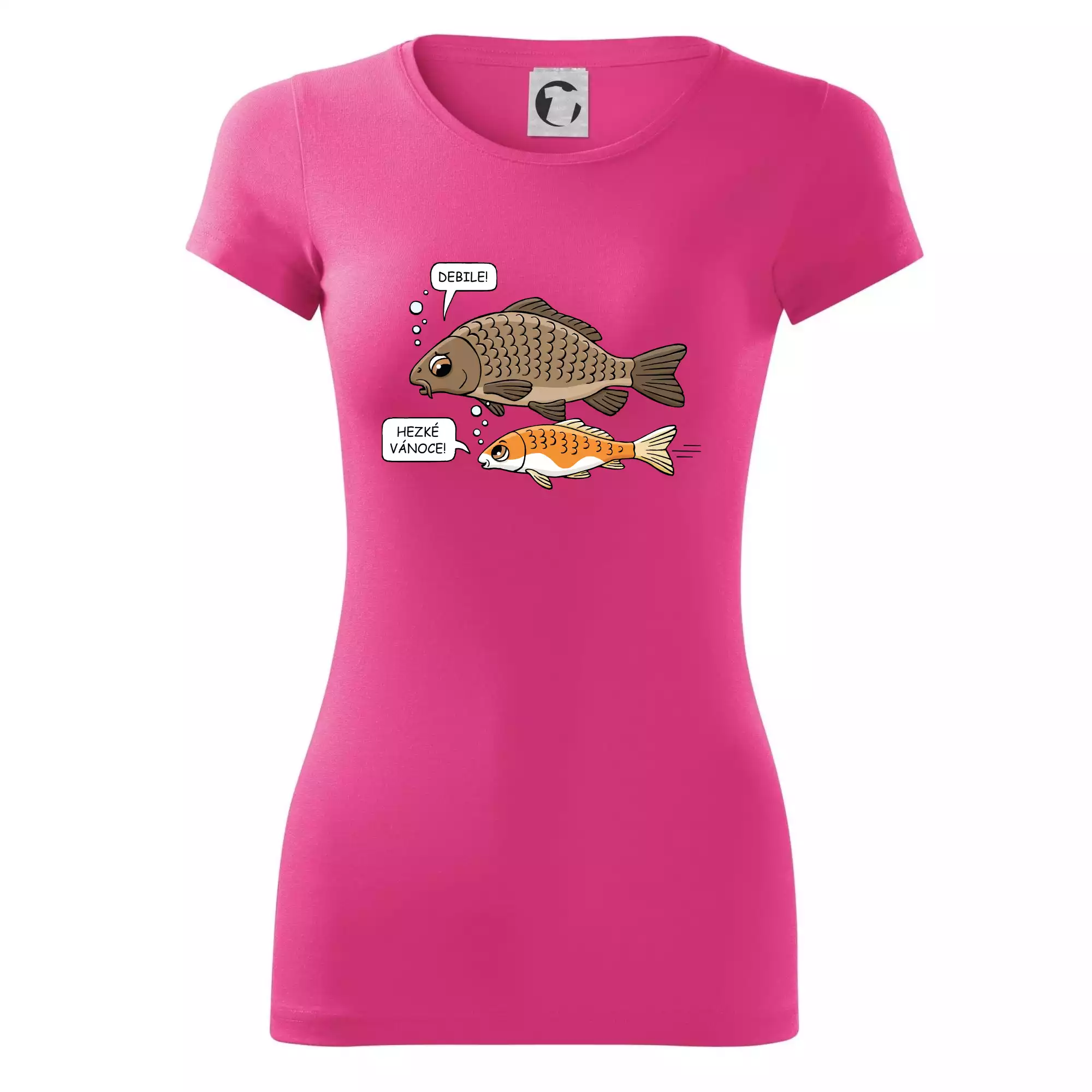 Hezké Vánoce Kapr a Koi kapr (Hana-creative)