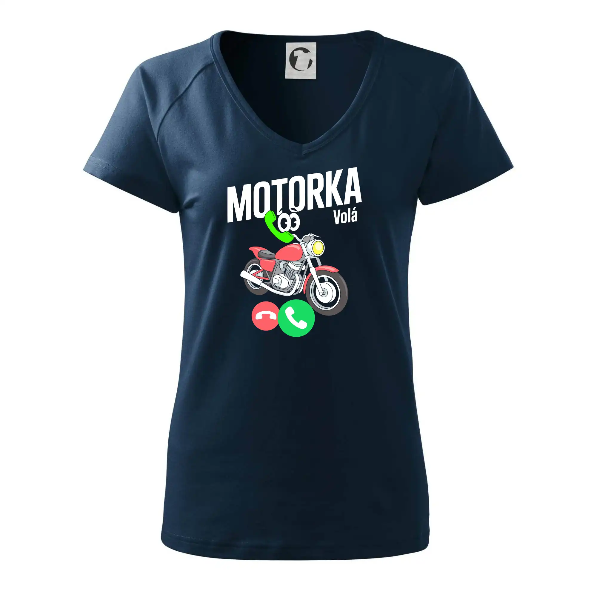 Karikatura motorka silnice volá