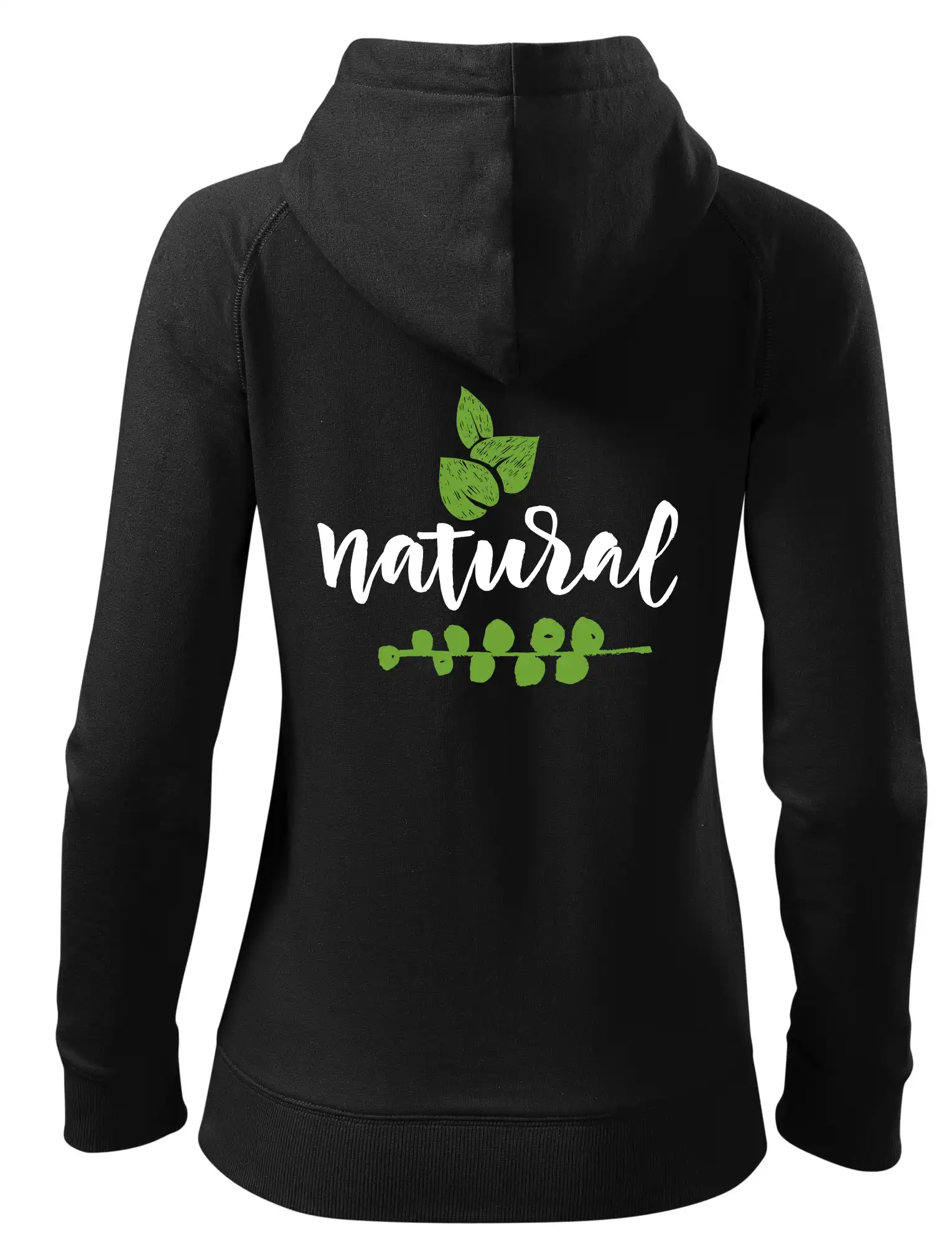Natural - nápis v listech