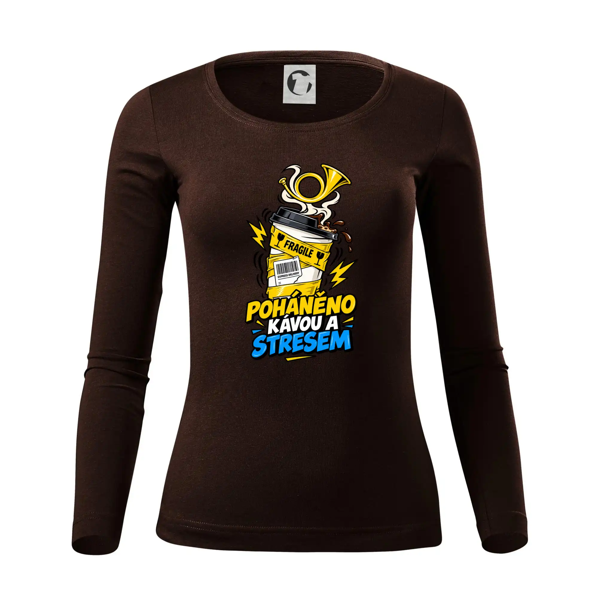 Poháněno kávou a stresem