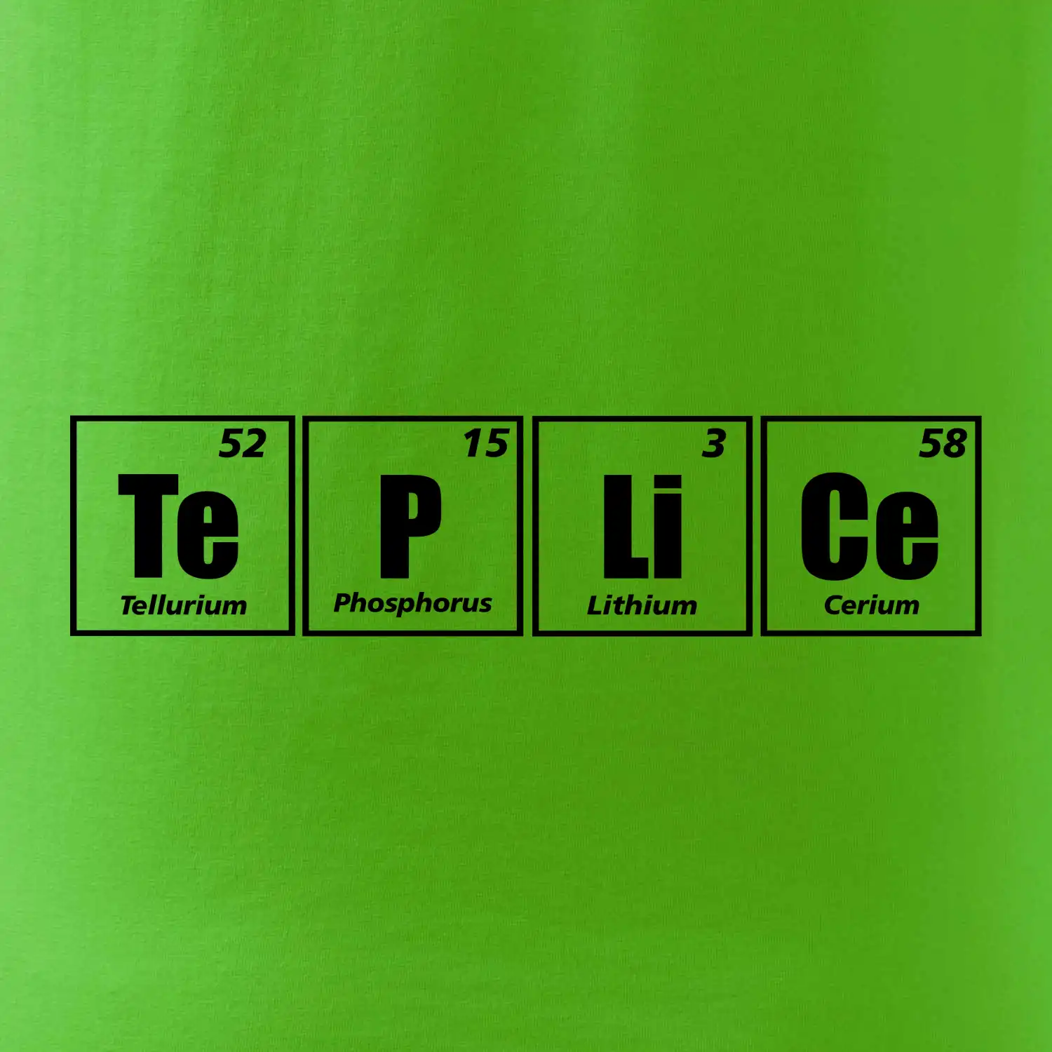 Periodická tabulka Teplice