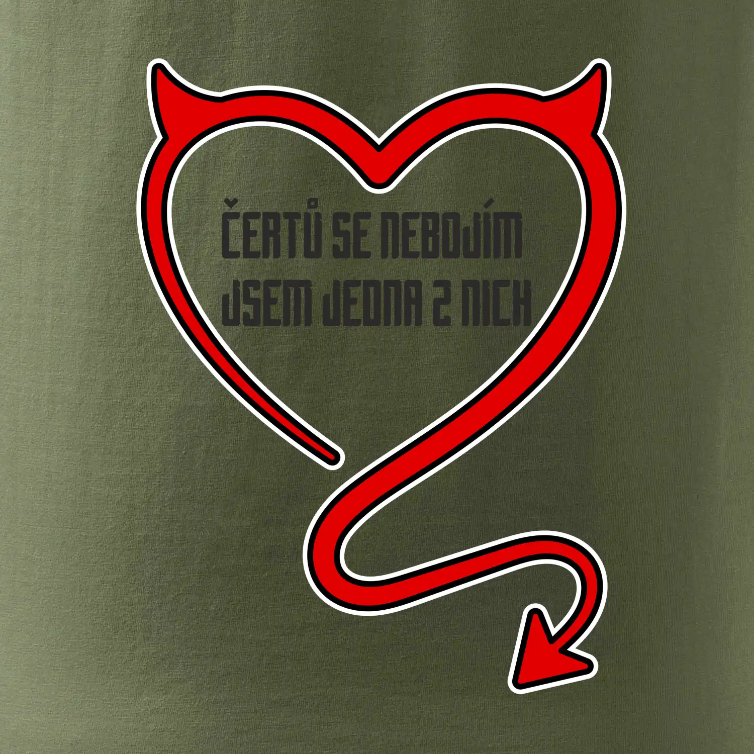 Čertů se nebojím, jsem jedna z nich