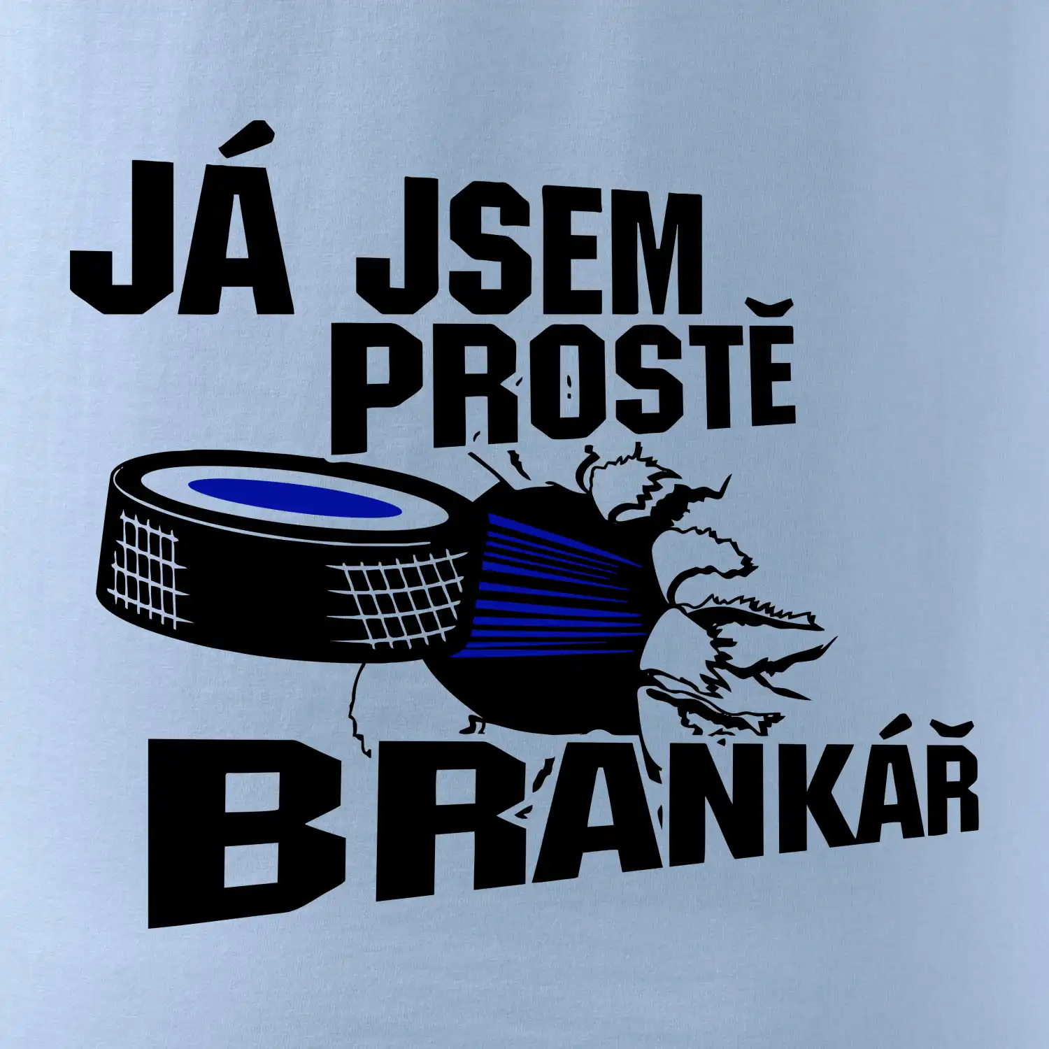 Ja jsem prostě brankář hokej