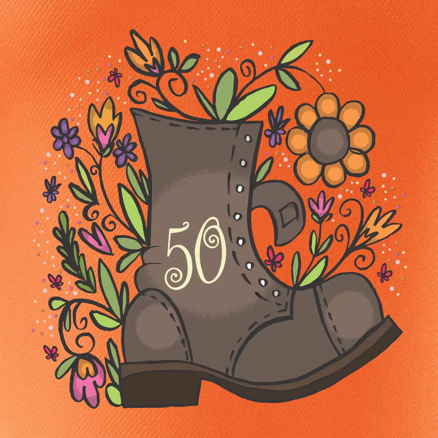 Stará bota 50