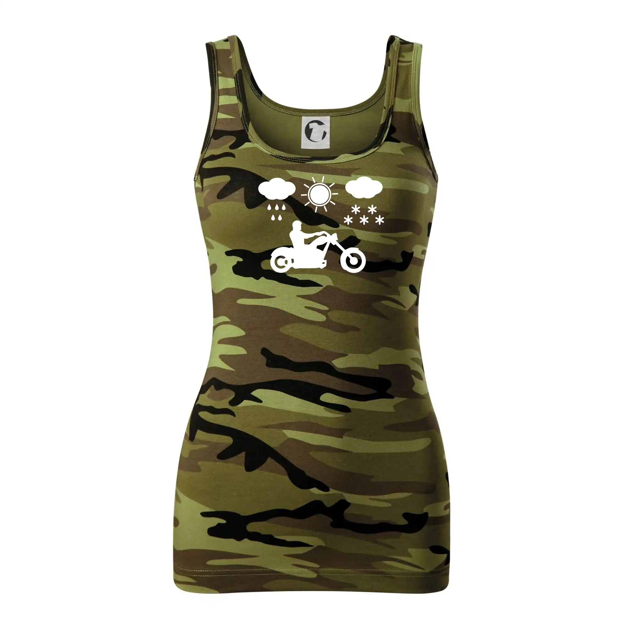 Motorkář za každého počasí - chopper