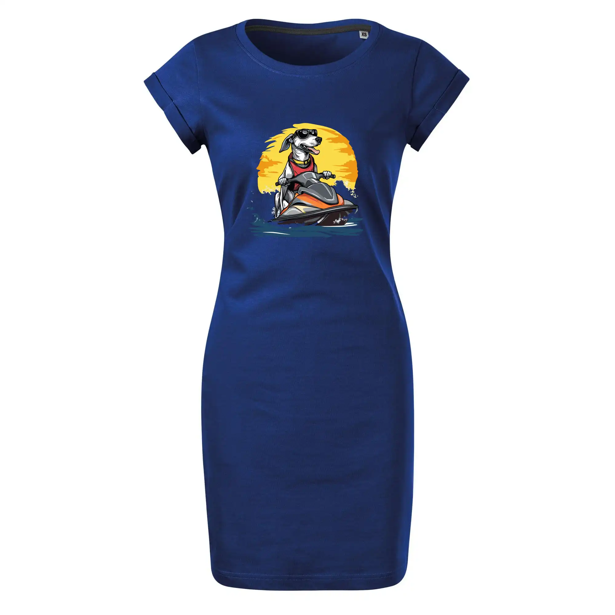 Chrt na vodním skútru