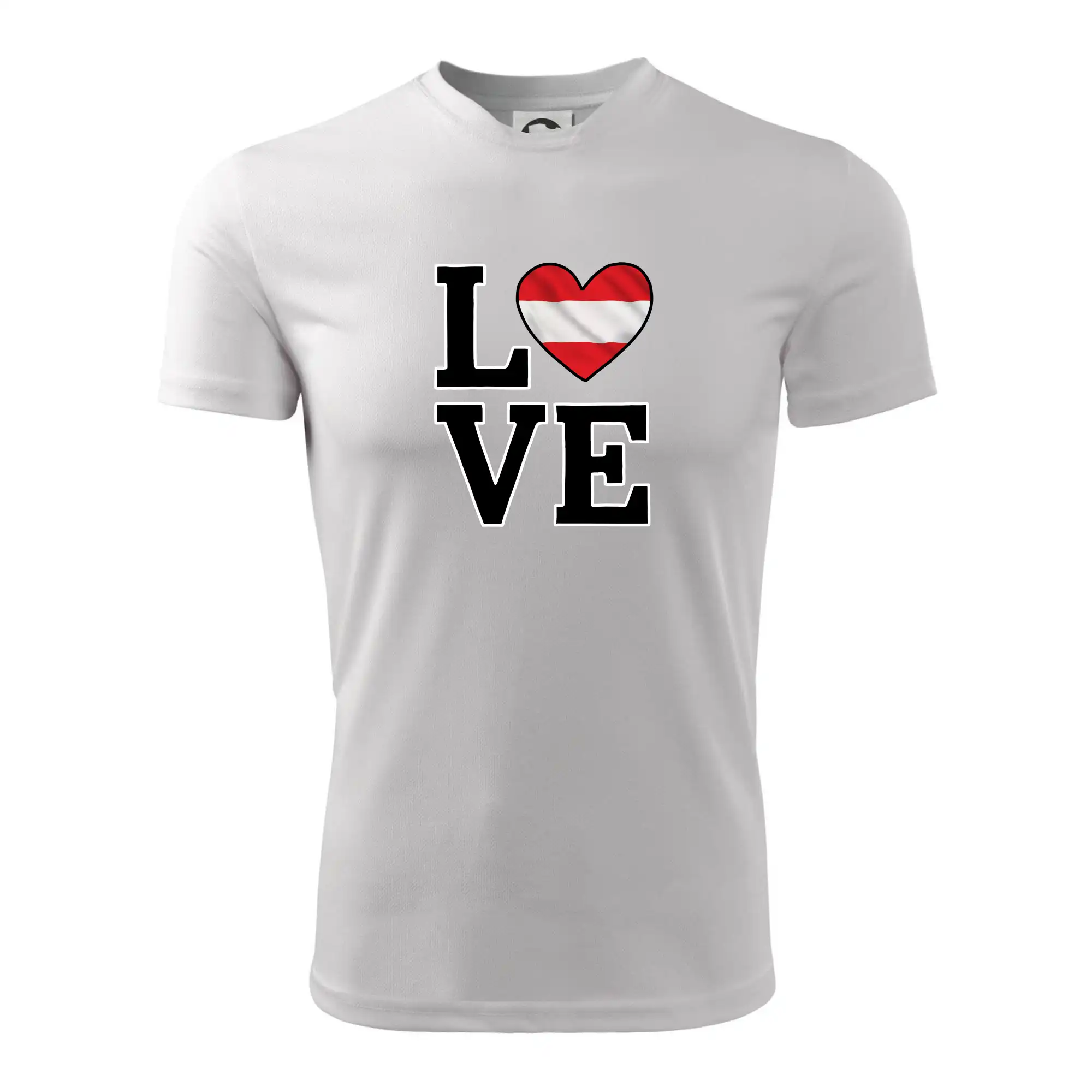 Love Rakouská vlajka