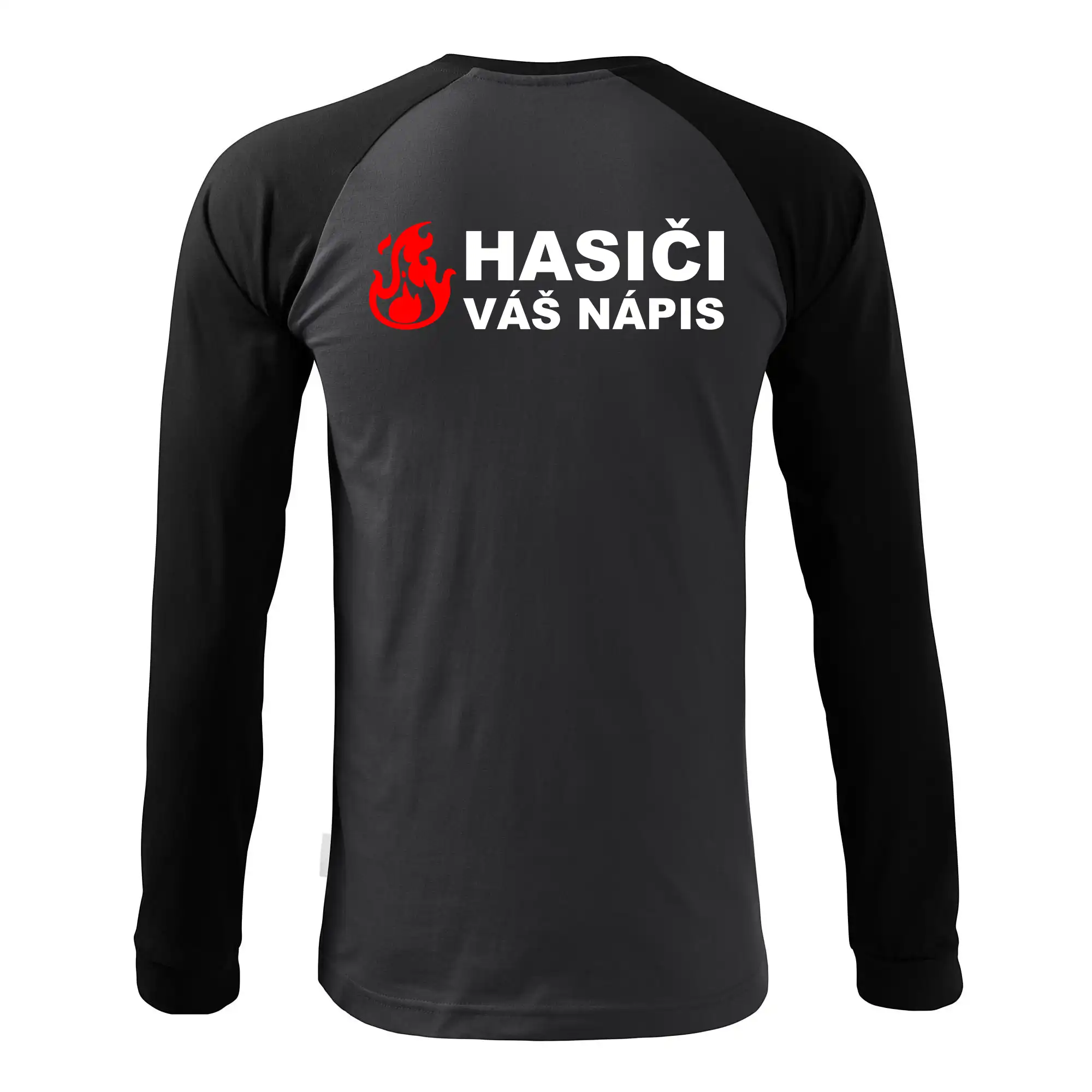 Hasiči (oheň,  Firesport, název sboru - vlastní nápis)