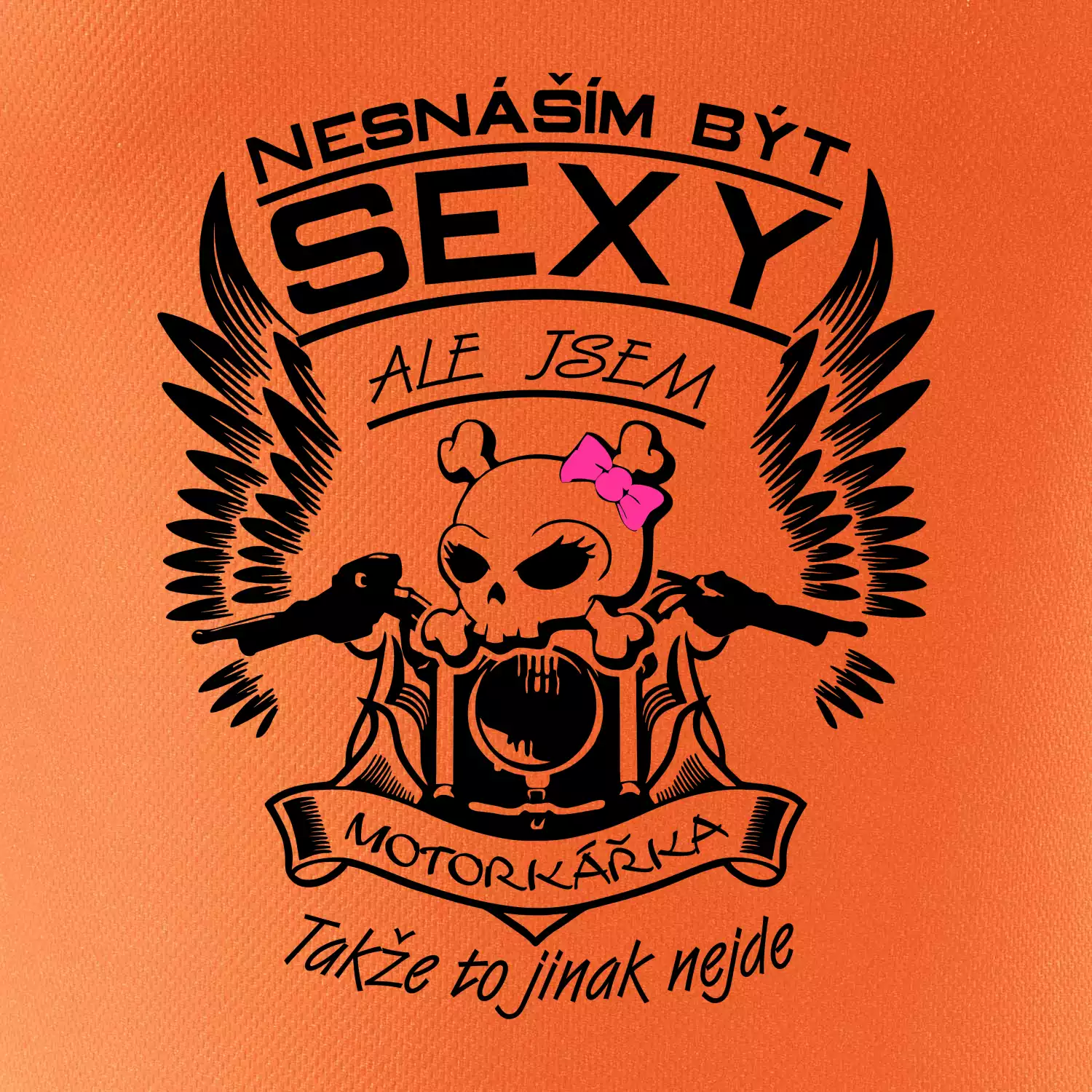 Nesnáším být sexy - motorkářka