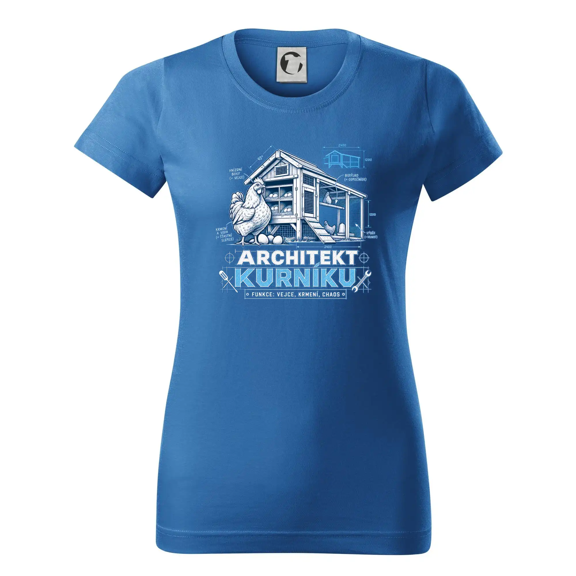 Architekt kurníku technický výkres