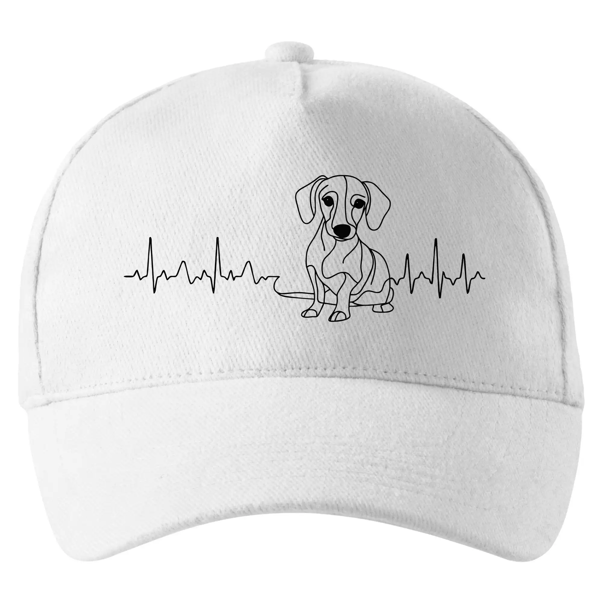 EKG křivka jezevčík