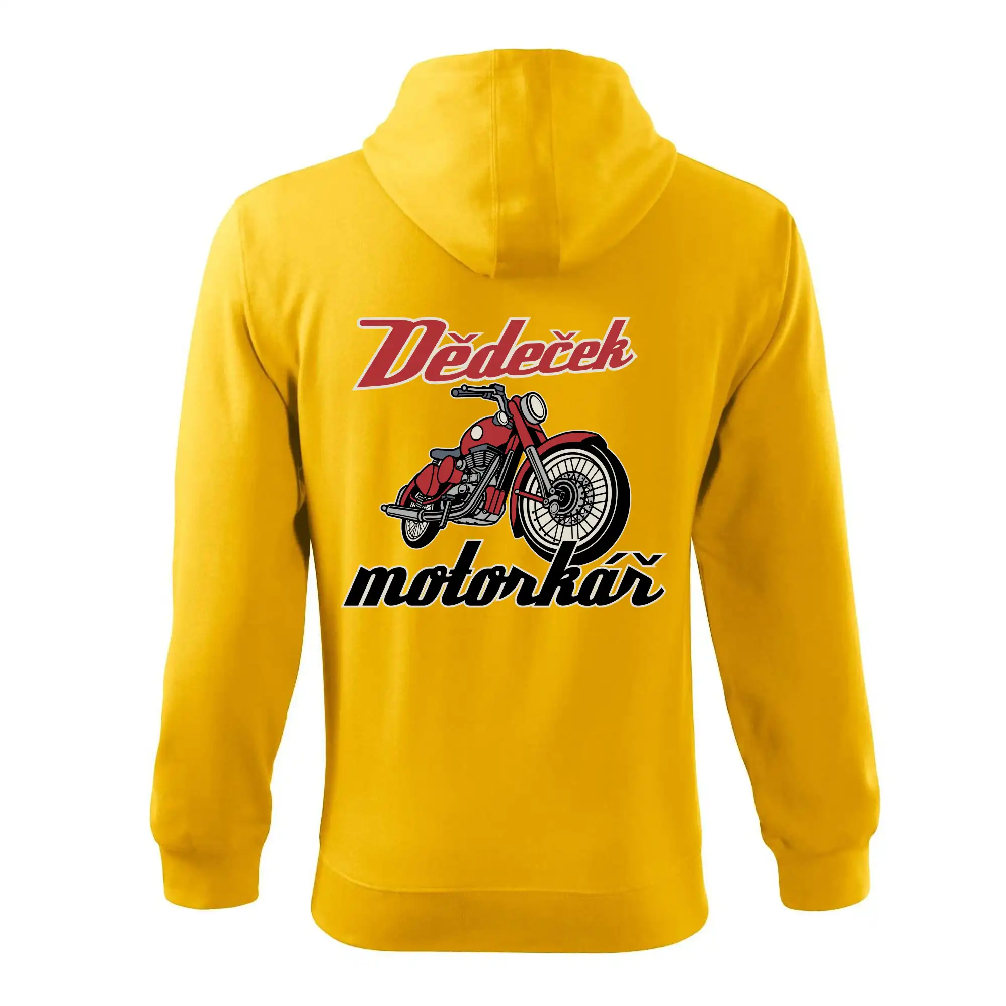 Dědeček motorkář