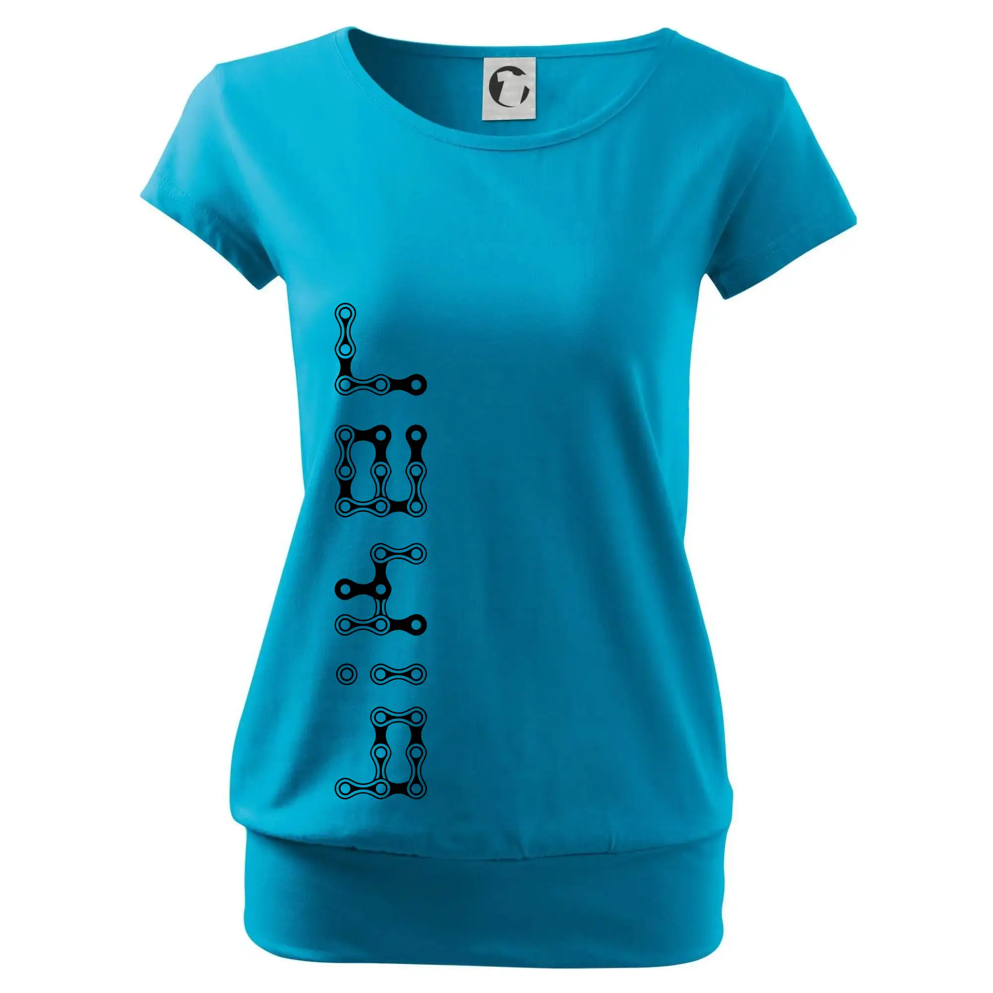 Biker nápis na výšku řetěz