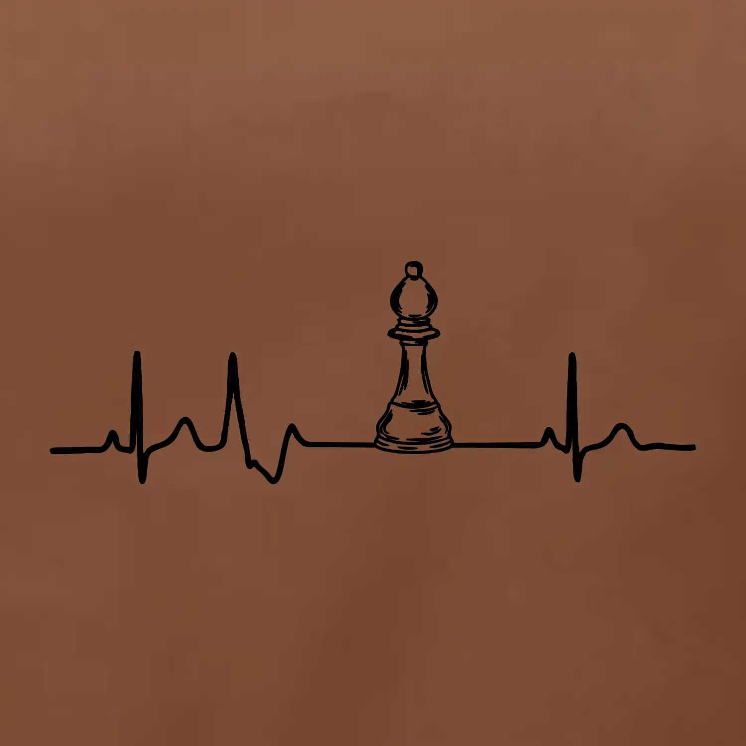 EKG Šachové figurky - Střelec