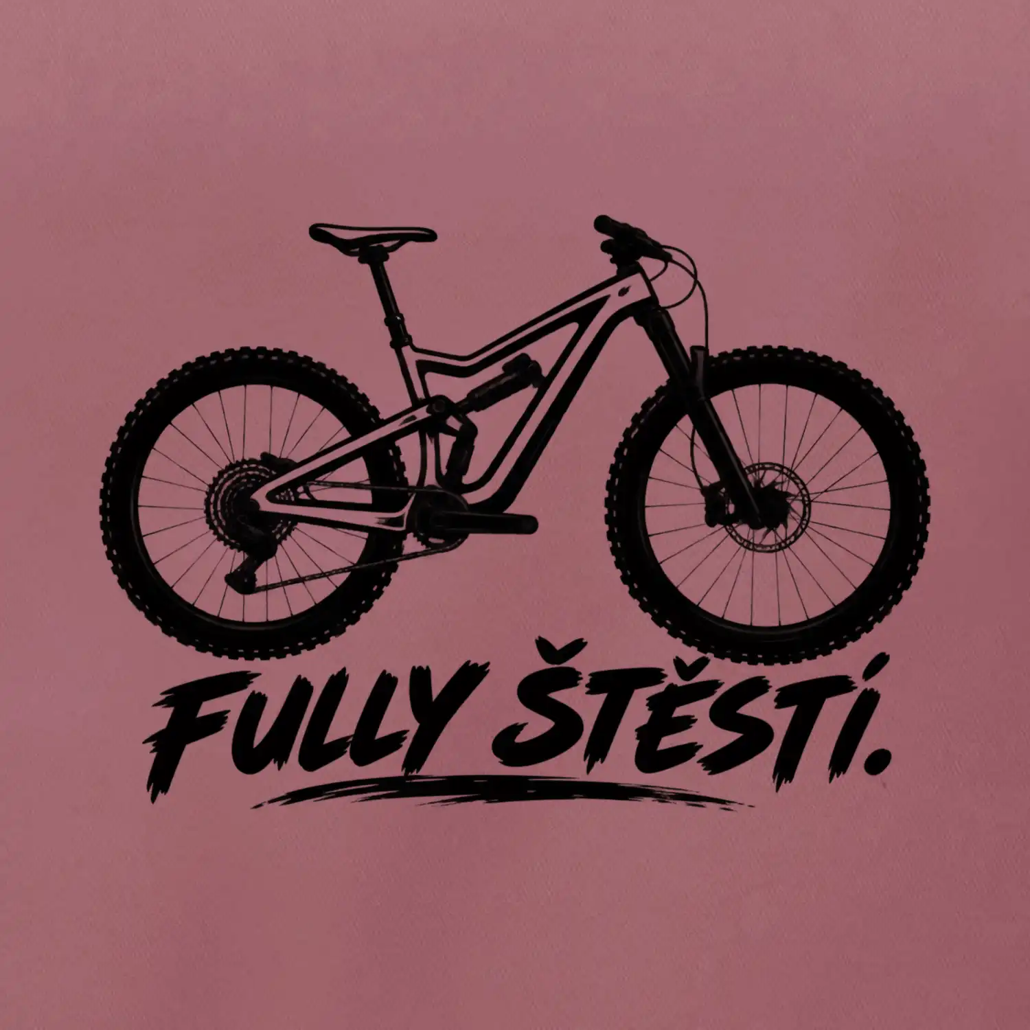 Fully štěstí - celoodpružené horské kolo s korunou