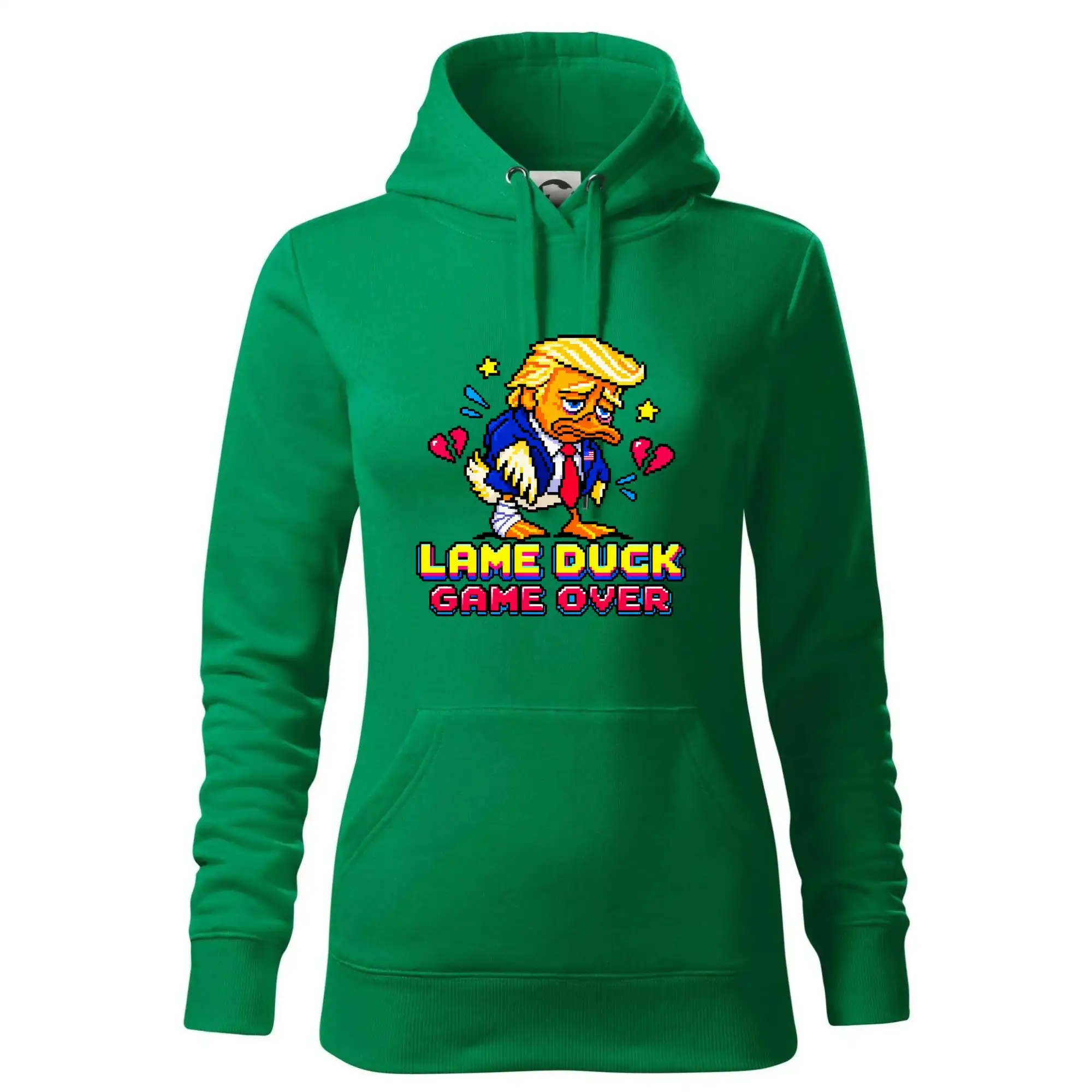 Trump lame duck pixel art game over